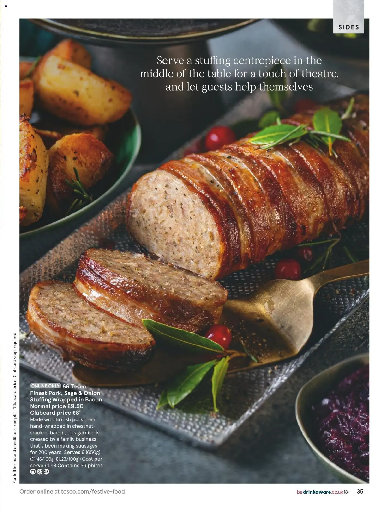 TESCO finest Festive Food to Order from 4 November to 31 December 2026 - Catalogue Page 35