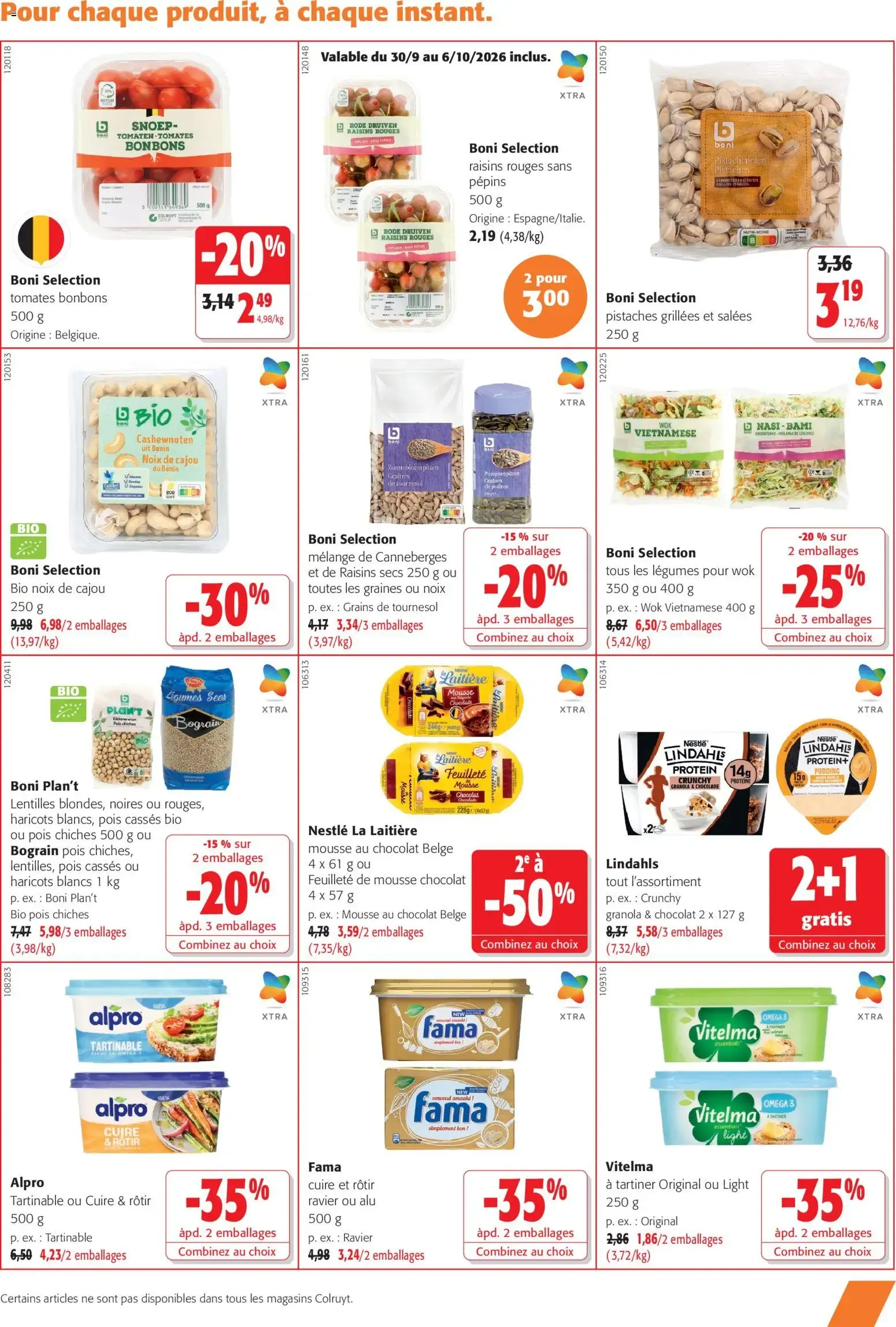 Colruyt Toutes les offres du 23 septembre au 6 octobre 2026 - Catalogue page 15