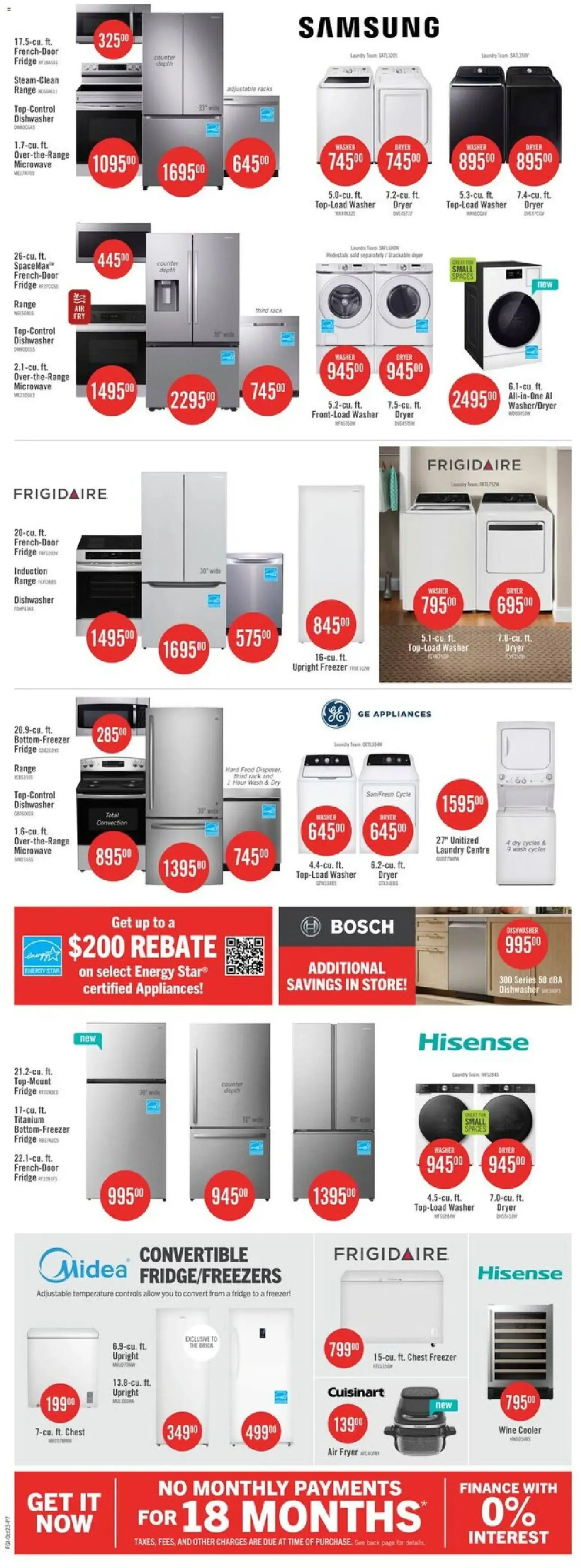 The Brick weekly flyer / circulaire from Oct 22, 2026 > weekly specials & deals from October 22 to October 26 2026 - flyer page 18