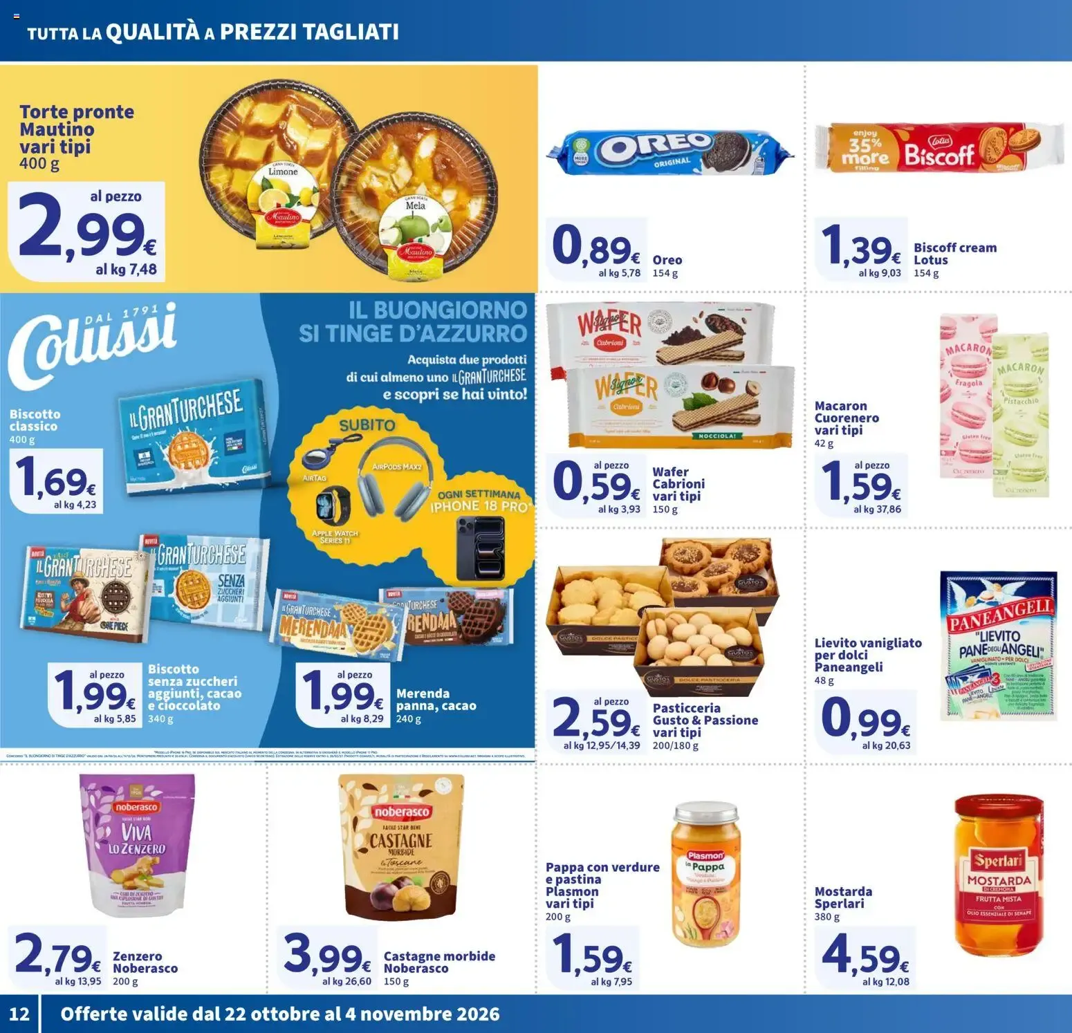 Nuovo SIGMA volantino Toscana dal 22/10/2026 > offerte anteprima 🛍️ da 22 ottobre a 4 novembre di 2026 - Pagina del volantino 12