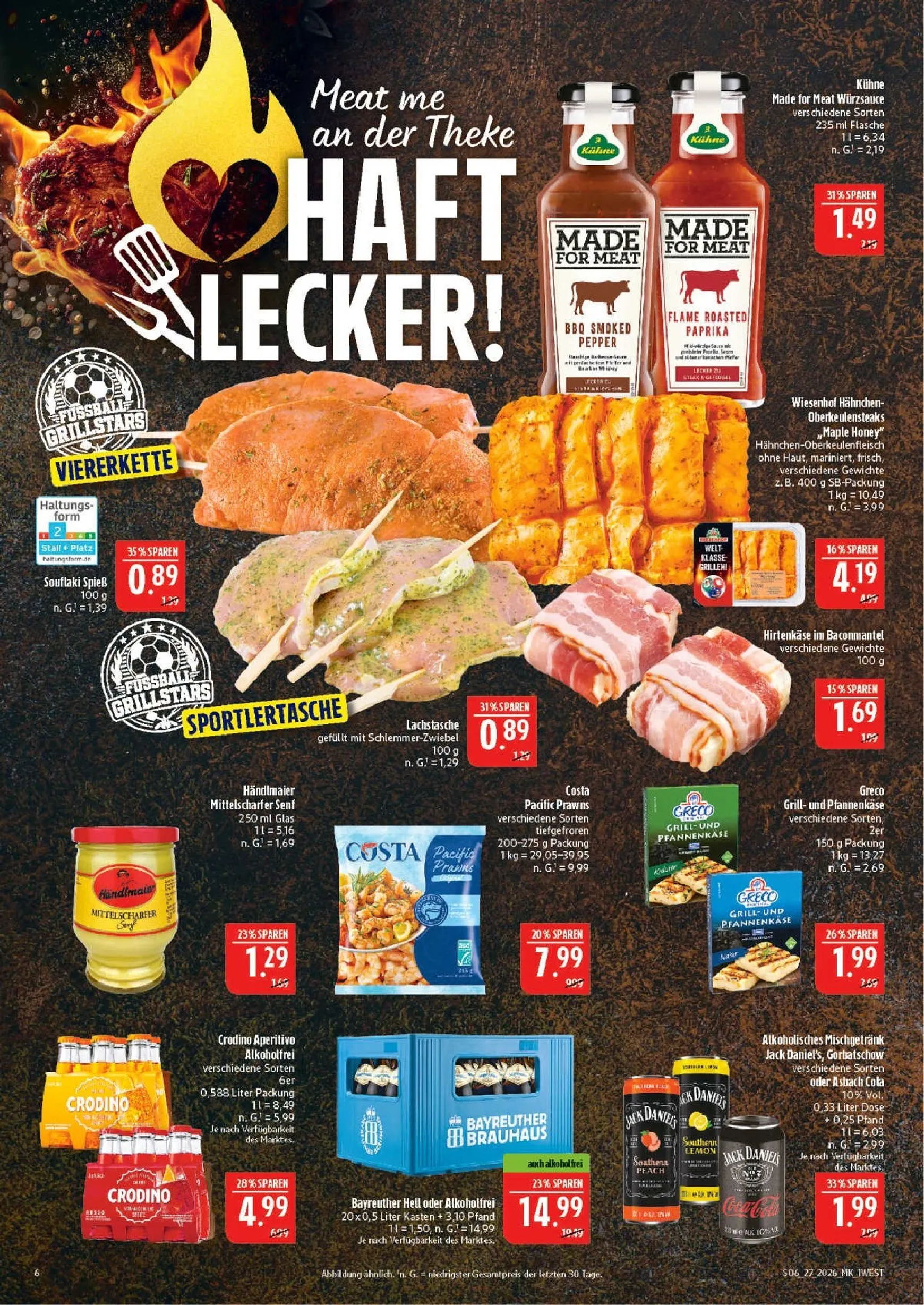 Marktkauf Prospekt nächste Woche – von Montag 29.06.2026 bis Samstag 04.07.2026 von 29. Juni bis 4. Juli 2026 - Prospekt seite 6