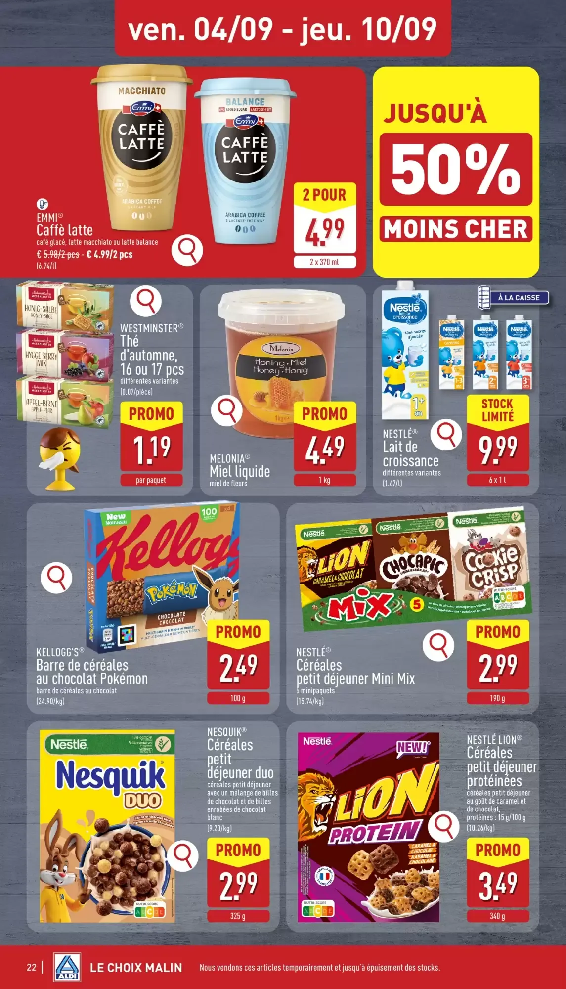 ALDI Dépliant 31/08 - 05/09 van 31 augustus tot 5 september 2026 - folder pagina 22