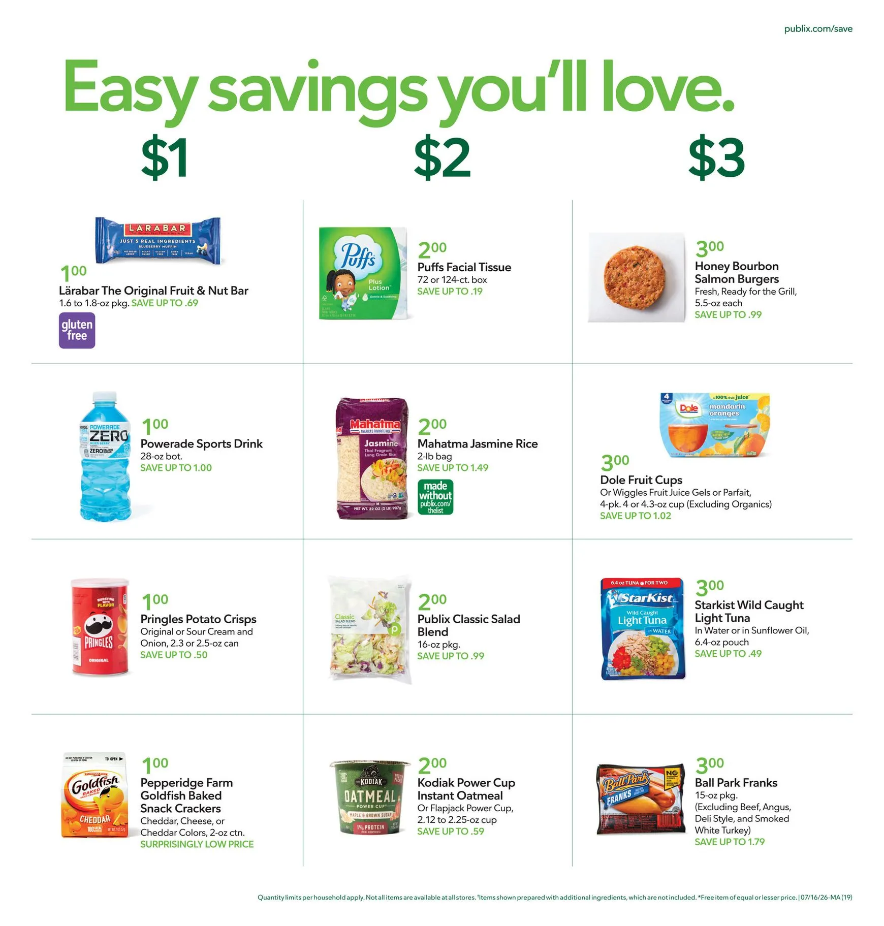 Weekly ad Future Publix flyer valid from Thursday 07/16/2026 to Wednesday 07/22/2026 from July 16 to July 22 2026 - Page 19