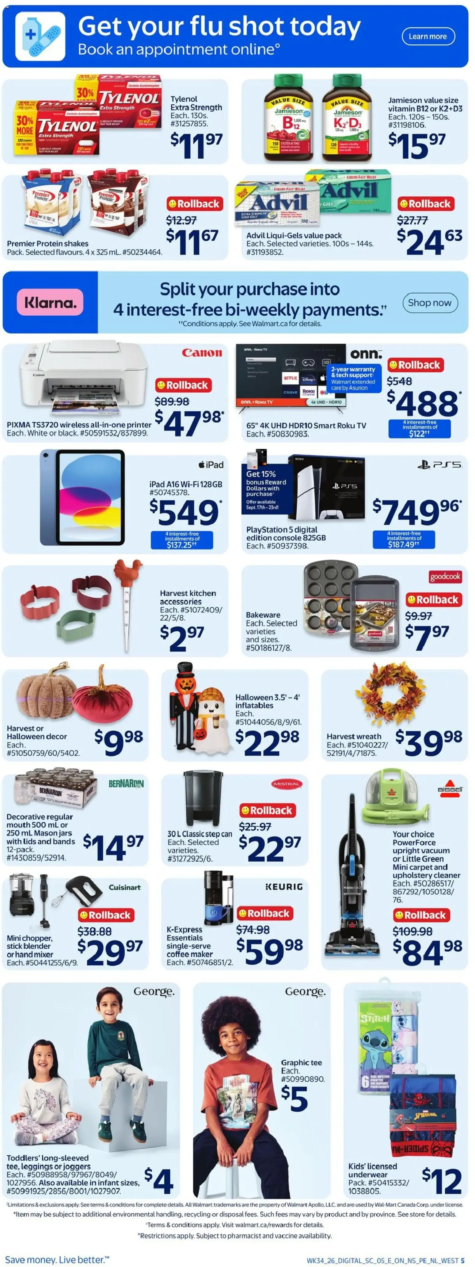 Walmart Weekly Flyer from September 17 to September 23 2026 - flyer page 12