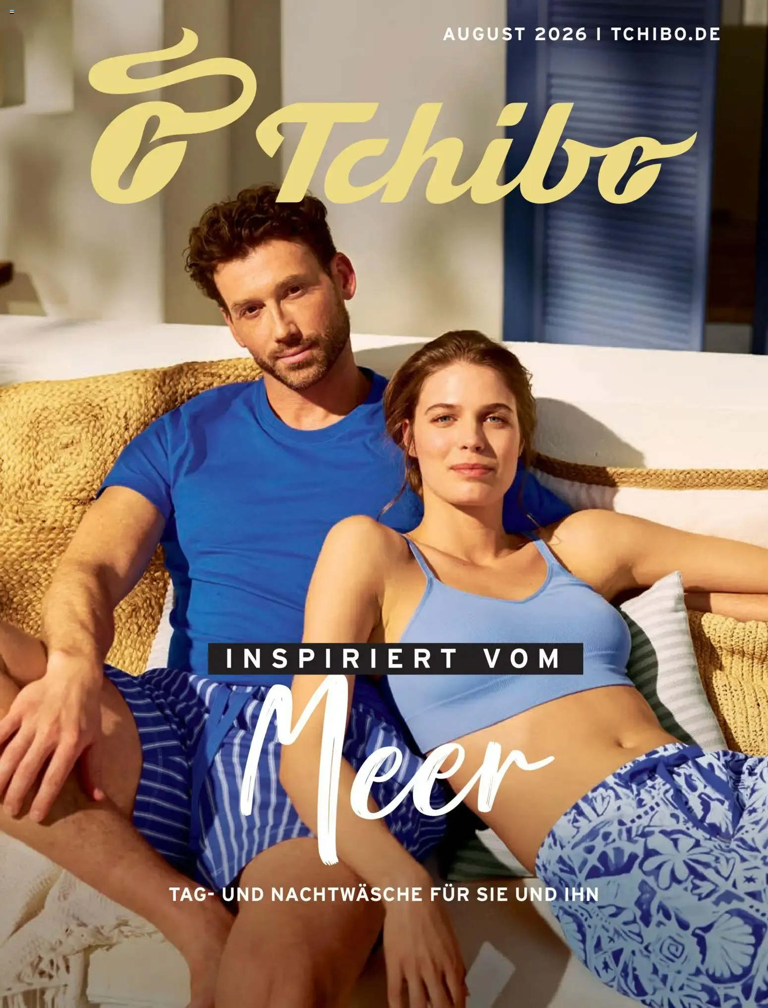 Tchibo - Inspirado en el Mar: Ropa de día y de noche para ella y él von 1. August bis 31. August 2026 - Prospekt seite 1