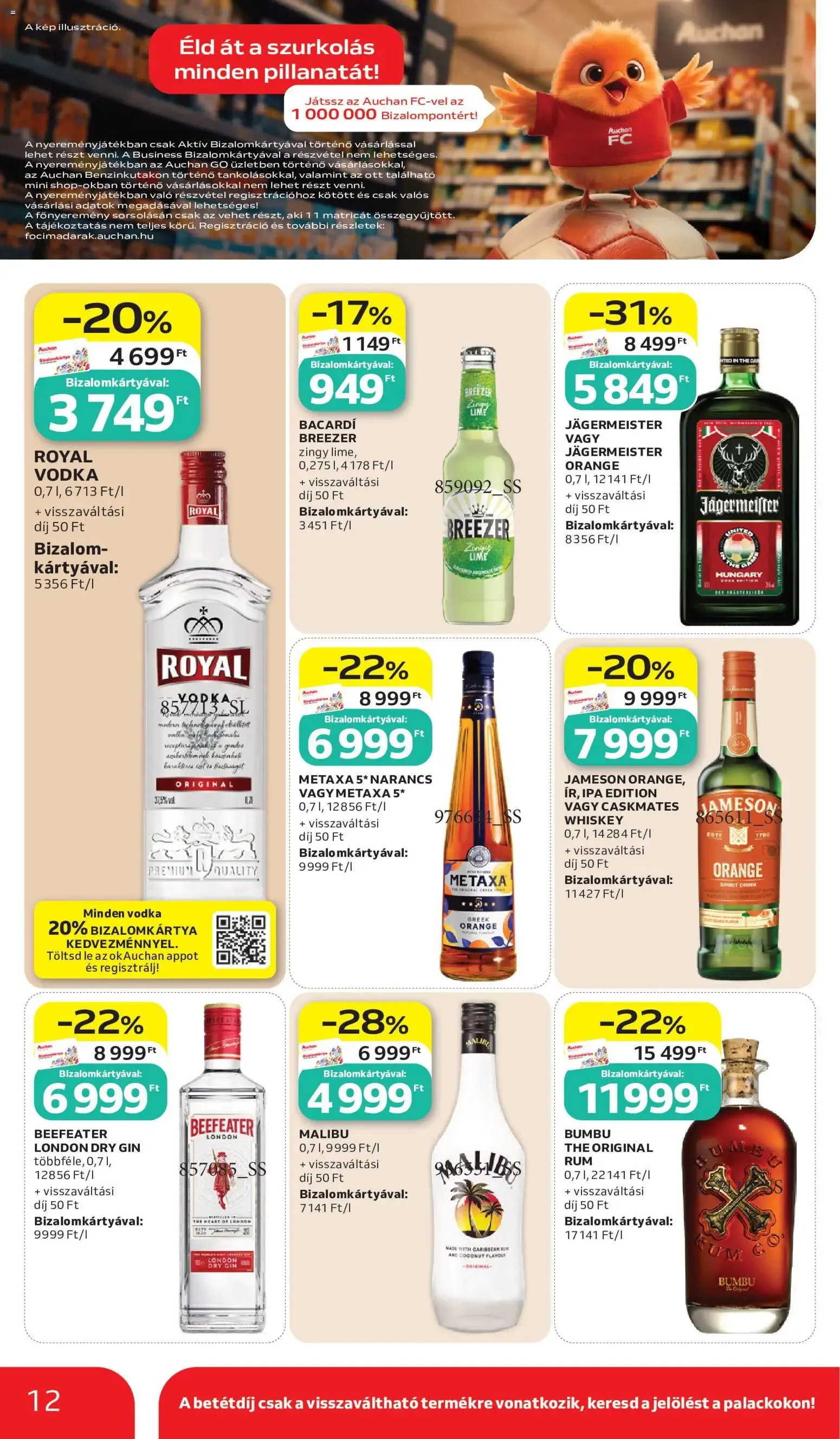Katalógus Auchan Szúrkolj velünk - 2026.06.11. -tól/töl > akció, lapozható szórólap 🛍️ június 11.-tól június 24.-ig 2026. - Oldal 12