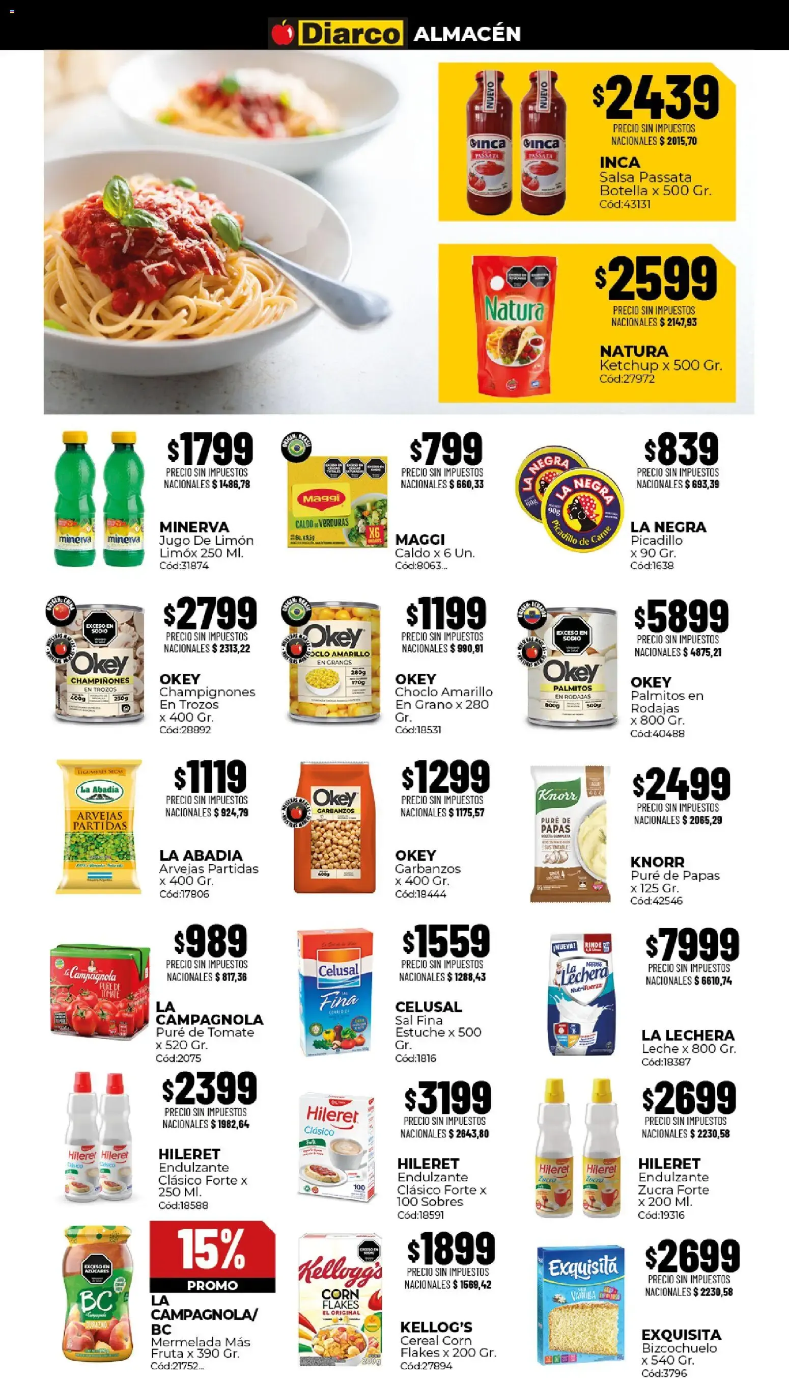 Ofertas de Diarco 3 de agosto al 7 de agosto 2026 - Página 3 del catálogo