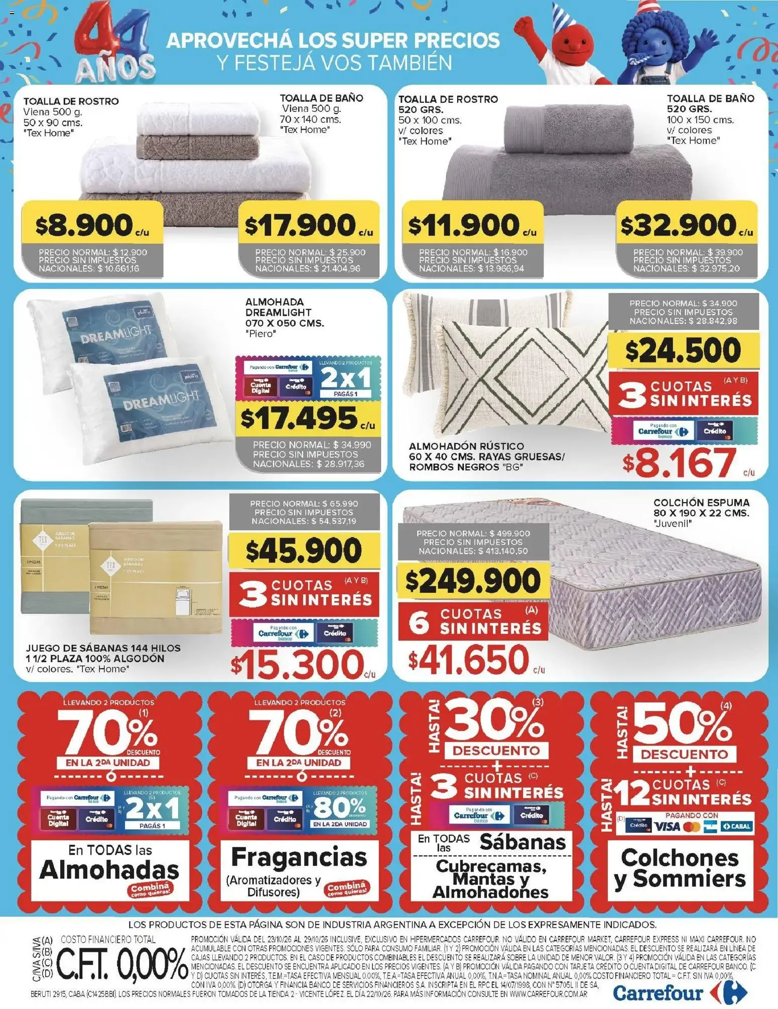 Ofertas de Carrefour: 4ta Semana de Festejos - 44 Años de Precio y Calidad 23 de octubre al 29 de octubre 2026 - Página 30 del catálogo