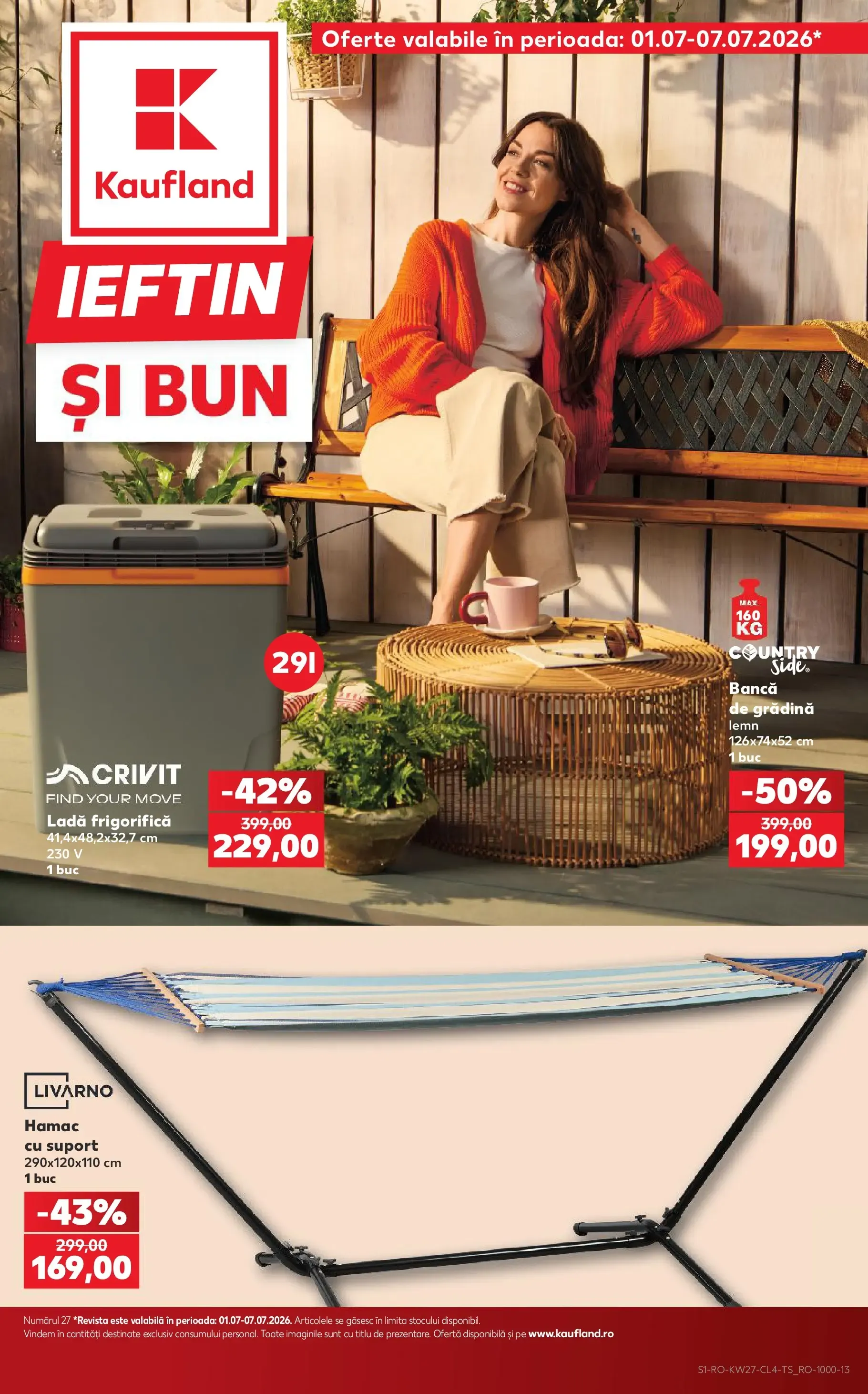 Catalog Kaufland Ieftin și Bun - Oferte de la 1 iulie până la 7 iulie 2026 - Revista Pagina 1