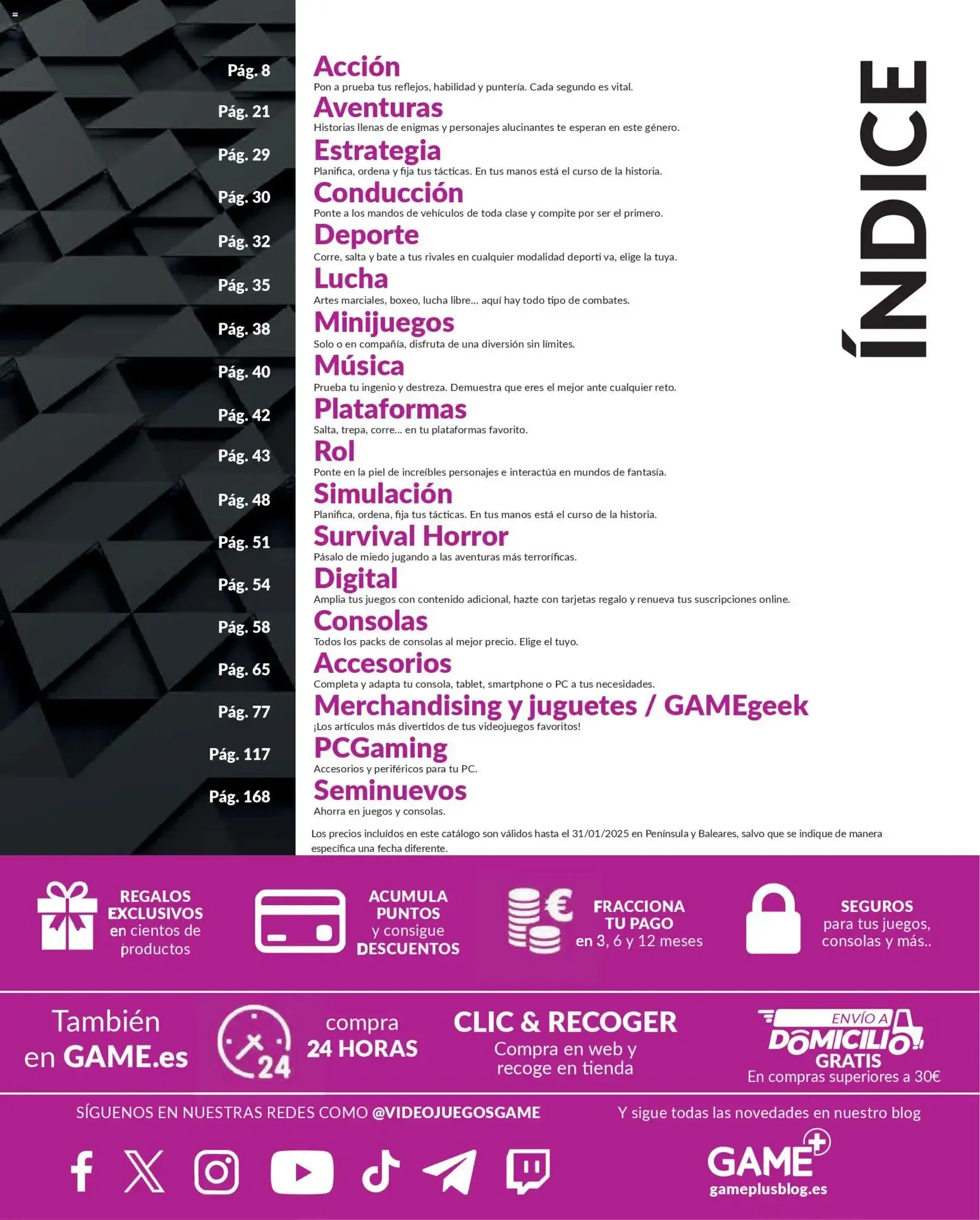 Catálogo de GAME CATÁLOGO 107 3 de diciembre al 31 de octubre 2026 - Página 7