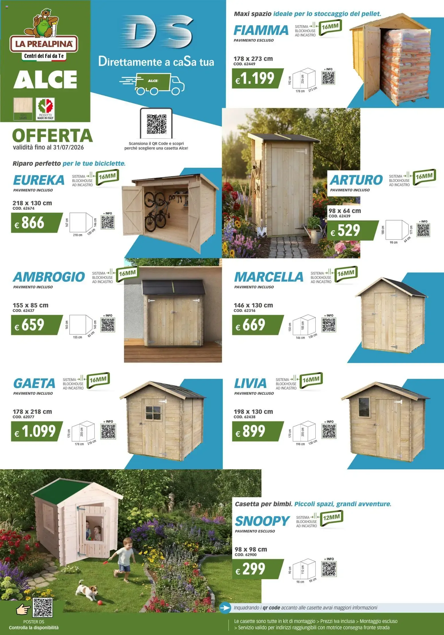 La Prealpina ALCE - Casette