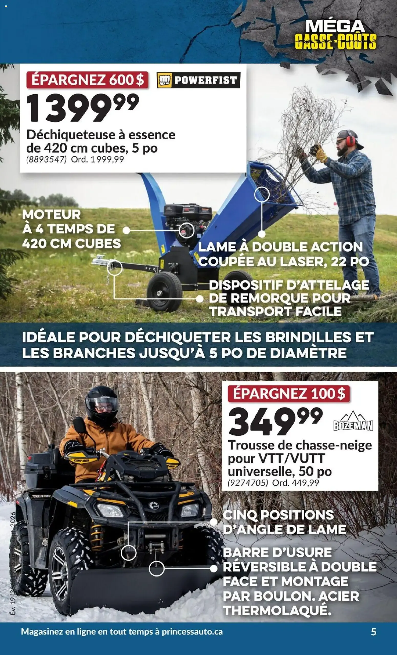 Princess Auto circulaire - 2 Semaines de Soldes ! from Sep 8, 2026 > weekly specials & deals from September 8 to September 20 2026 - flyer page 8