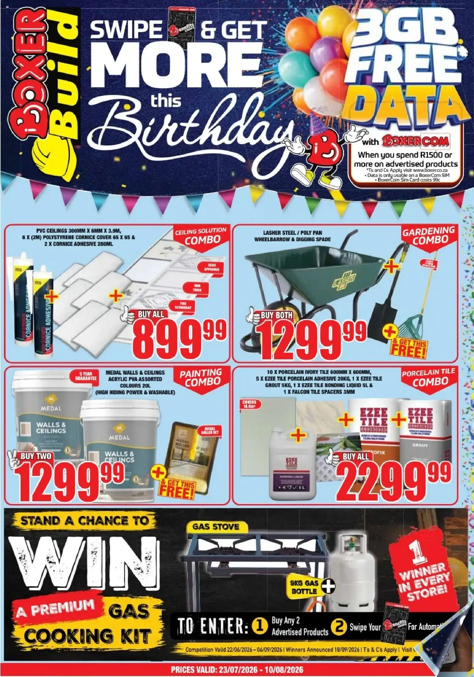 Boxer Build (23/07/2026 - 10/08/2026) Online from 23 July to 10 August 2026 - Catalogue Page 1