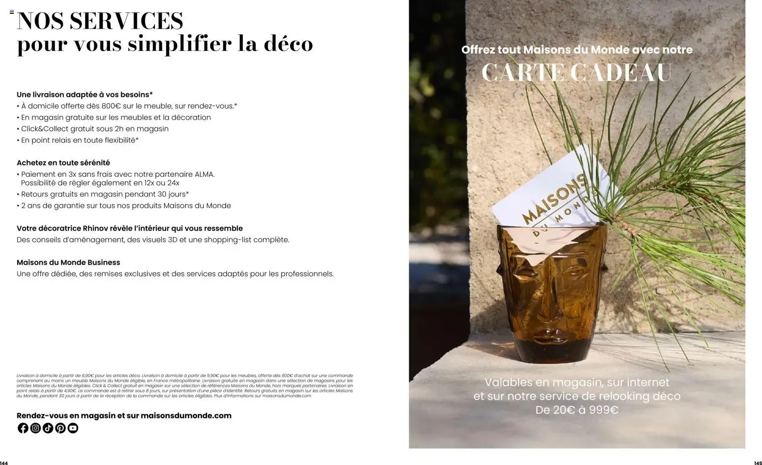 Maisons du Monde - Itinéraire Estival Collection Printemps - Été 2026 du 16 février au 1 septembre 2026 - Catalogue page 73