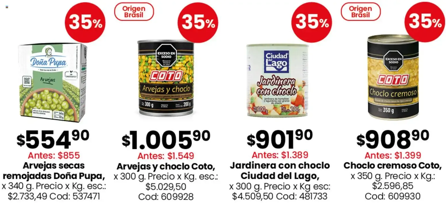 Ofertas de Ofertas Semanales: Almacén y bebidas 28 de septiembre al 4 de octubre 2026 - Página 6 del catálogo