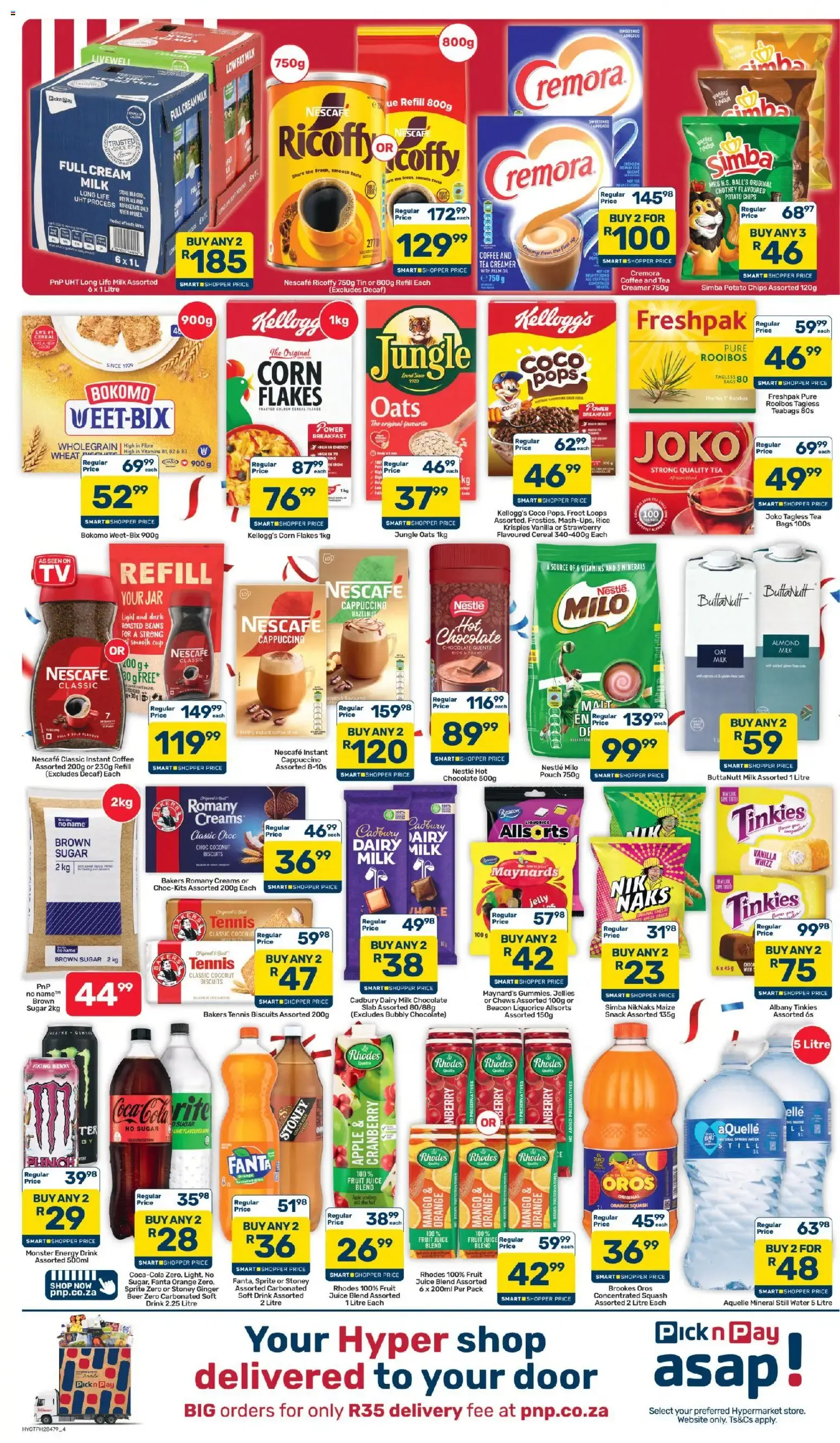 Pick n Pay Inland Provinces - Hypermarket Birthday Specials (24/07/2026 - 06/08/2026) Online from 24 July to 6 August 2026 - Catalogue Page 4