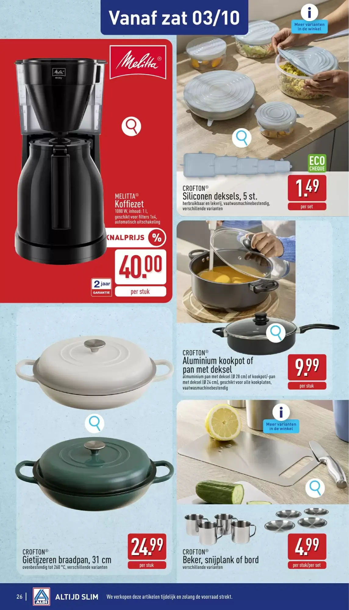 ALDI folder week 40 van 28 september tot 3 oktober 2026 - folder pagina 26