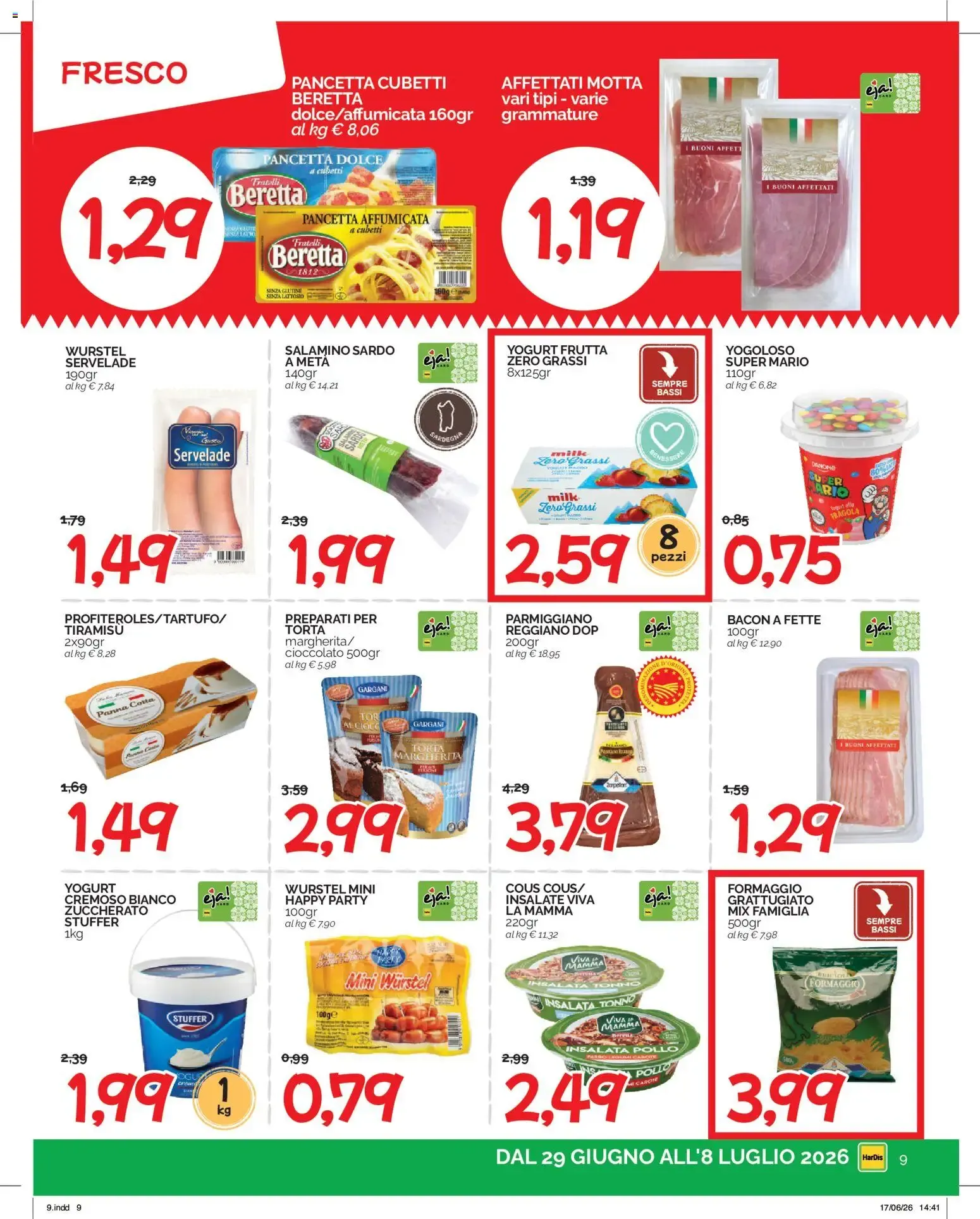 HarDis volantino dal 29/06/2026 - online Offerte da 29 giugno a 8 luglio di 2026 - Pagina del volantino 9