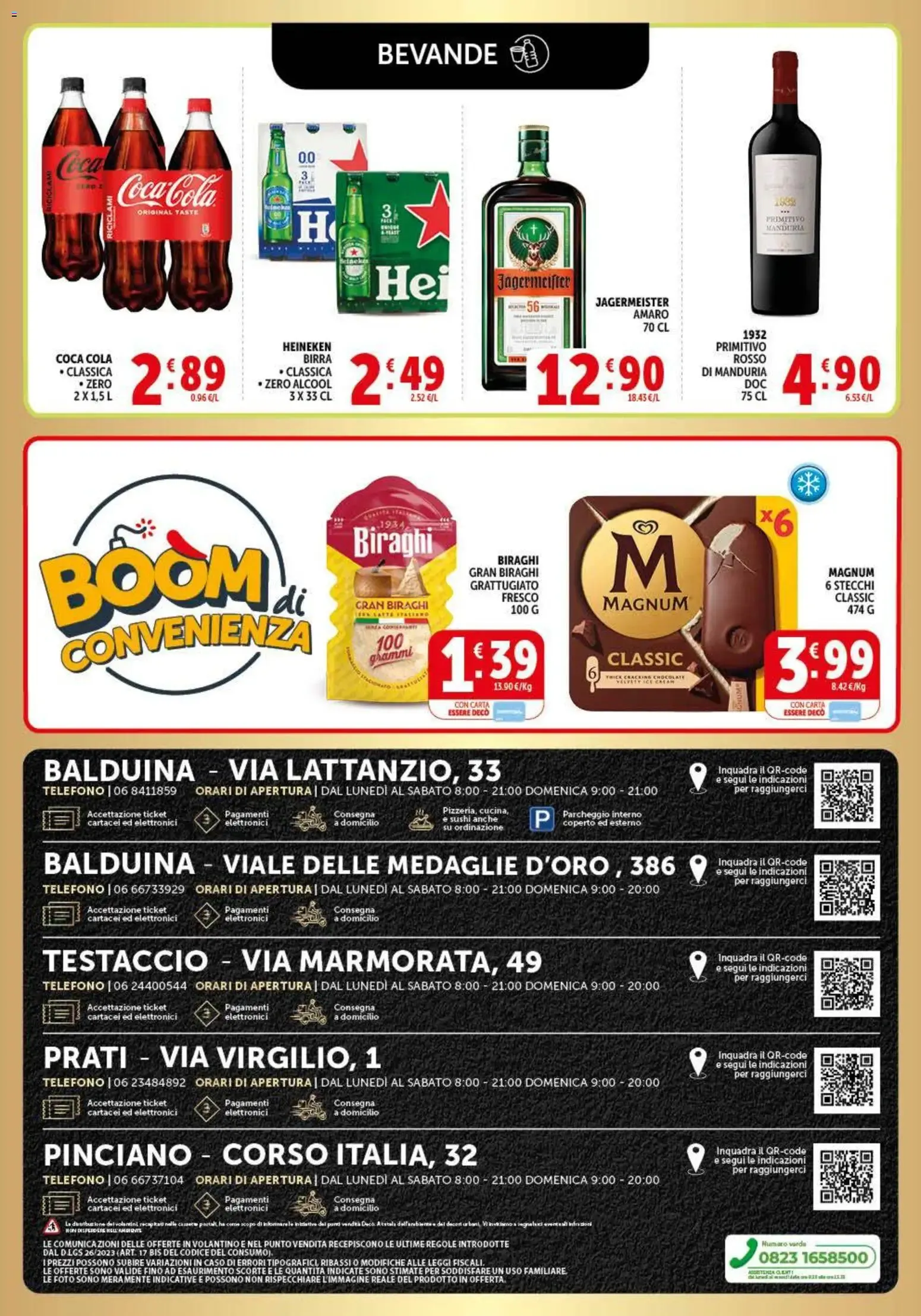 Decò Gourmet Supermercati - Prezzi Strepitosi da 31 luglio a 10 agosto di 2026 - Pagina del volantino 6