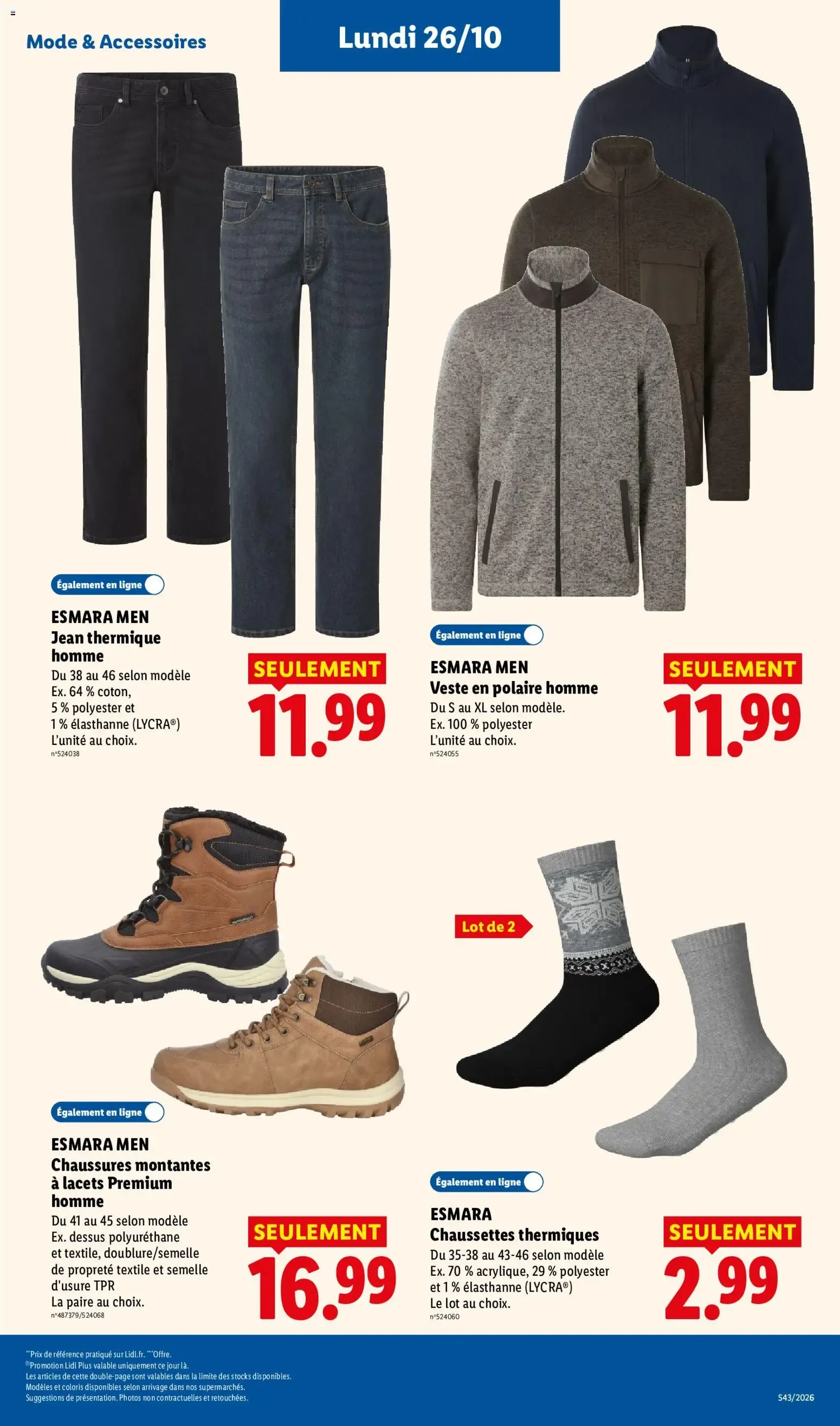Lidl: Le Moins Toujours Plus du 22 octobre au 28 octobre 2026 - Catalogue page 61