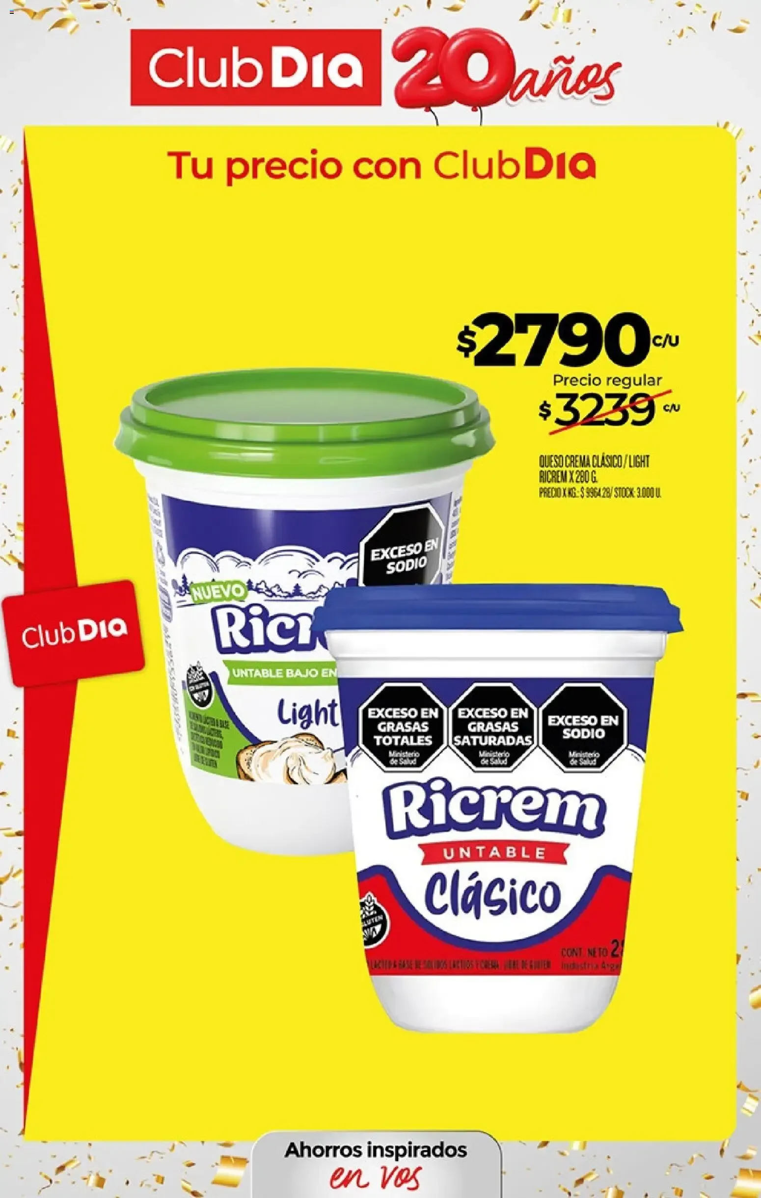 Ofertas de Club Dia 20 años - Tu precio con Club Dia 21 de octubre al 26 de octubre 2026 - Página 39 del catálogo