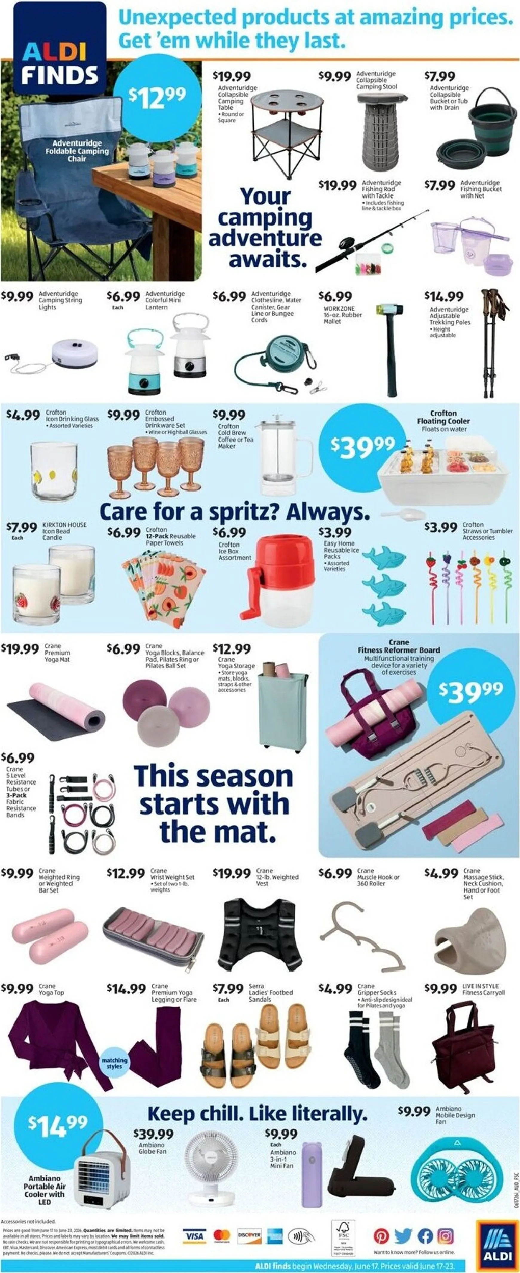 Weekly ad Current ALDI leaflet valid from Wednesday 06/17/2026 to Tuesday 06/23/2026 from June 17 to June 23 2026 - Page 2