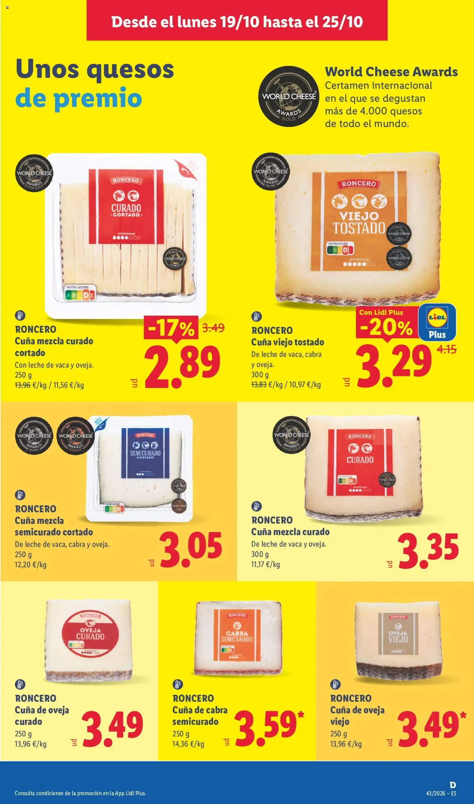 Catálogo de Lidl: Ofertas de carne y otros productos 19 de octubre al 25 de octubre 2026 - Página 15