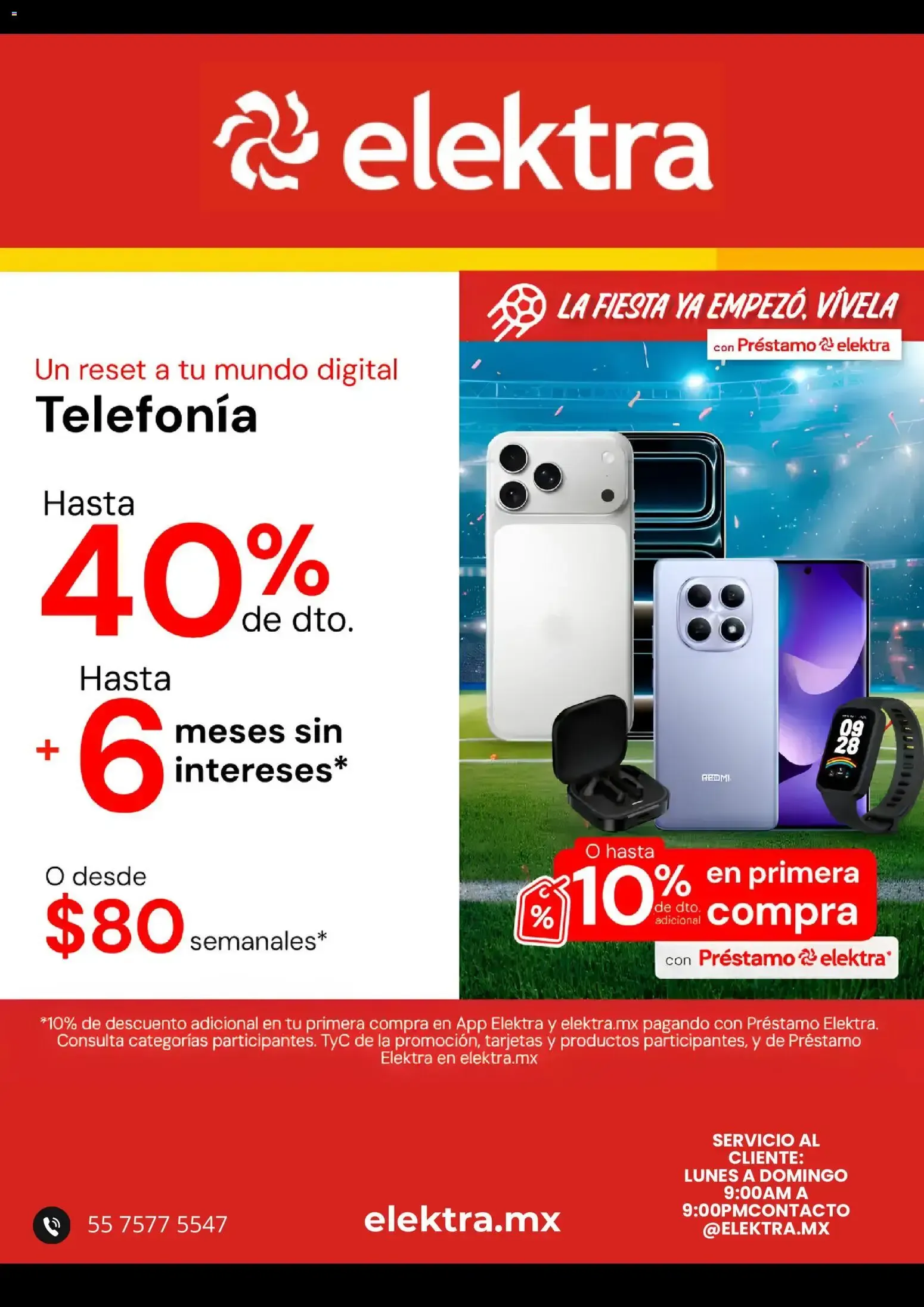 Elektra: Ofertas en Telefonía y Promociones Especiales