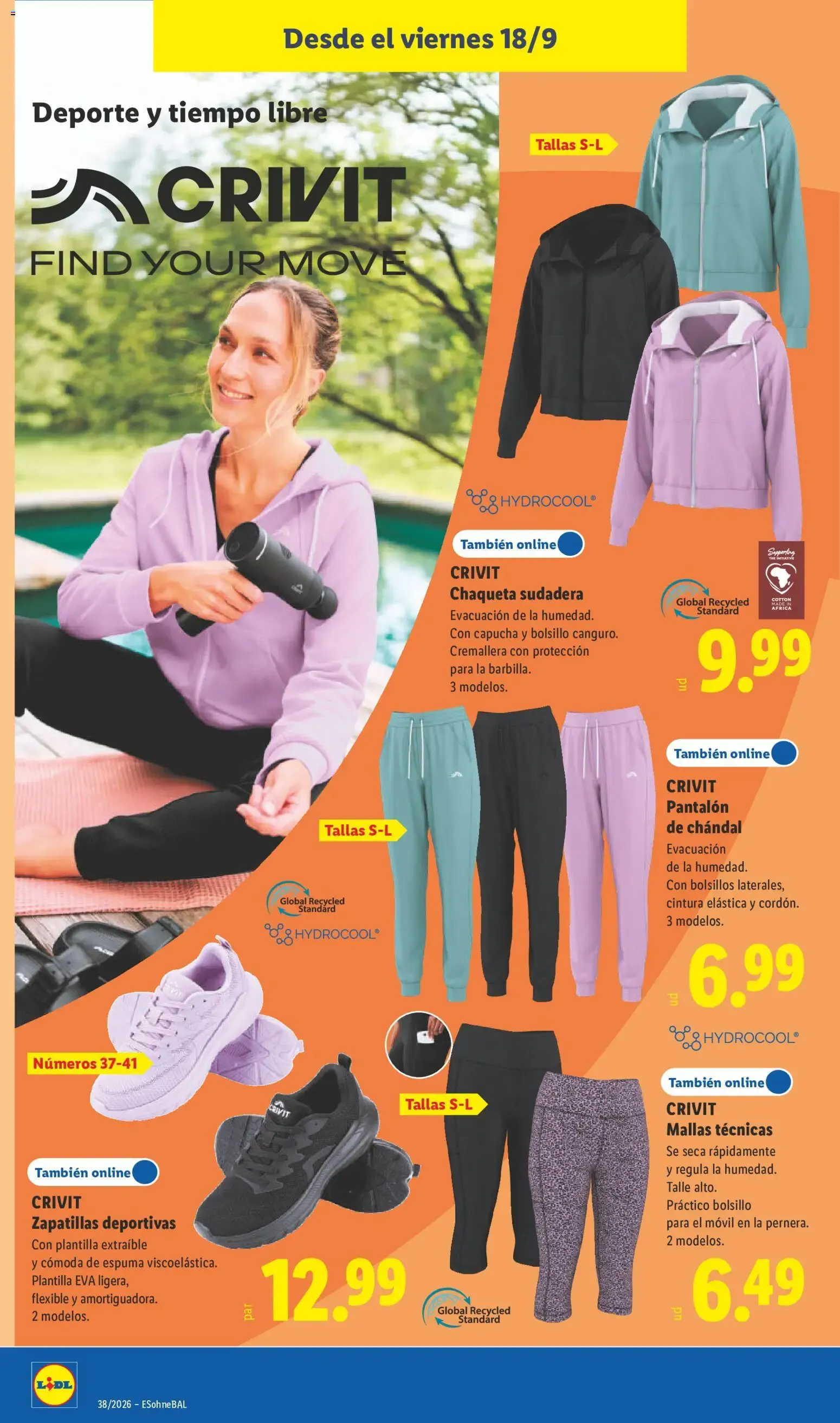 Catálogo de Lidl folleto de bazar del 14/09/2026 | Ofertas 14 de septiembre al 20 de septiembre 2026 - Página 22