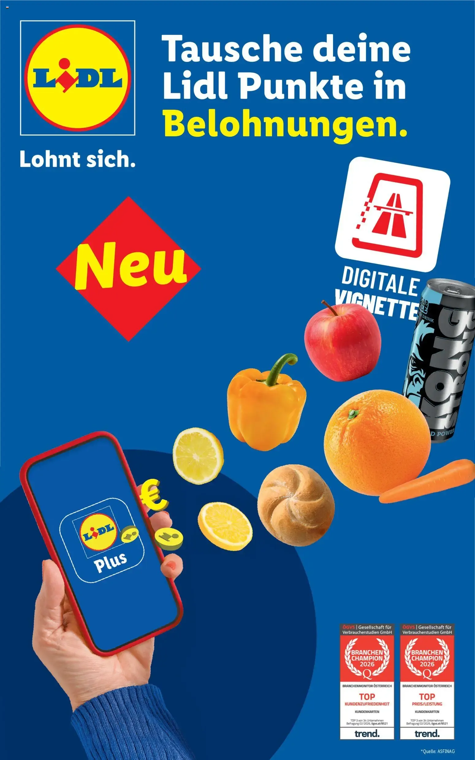 Tus puntos Lidl se convierten en recompensas. von 4. Oktober bis 8. November 2026 - Flugblätt seite 1
