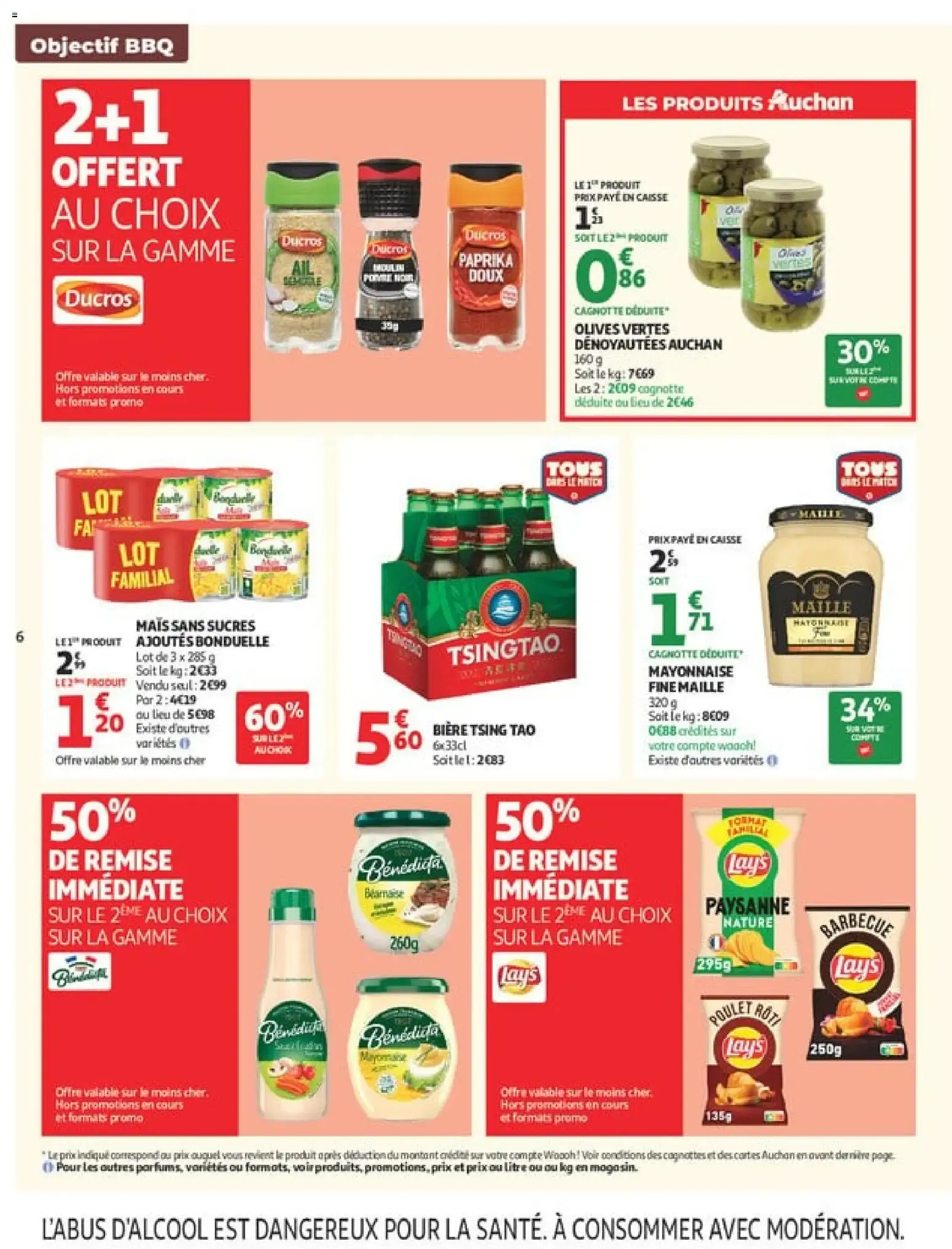 Auchan Supermarché: OBJECTIF BBQ du 30 juin au 11 juillet 2026 - Catalogue page 6