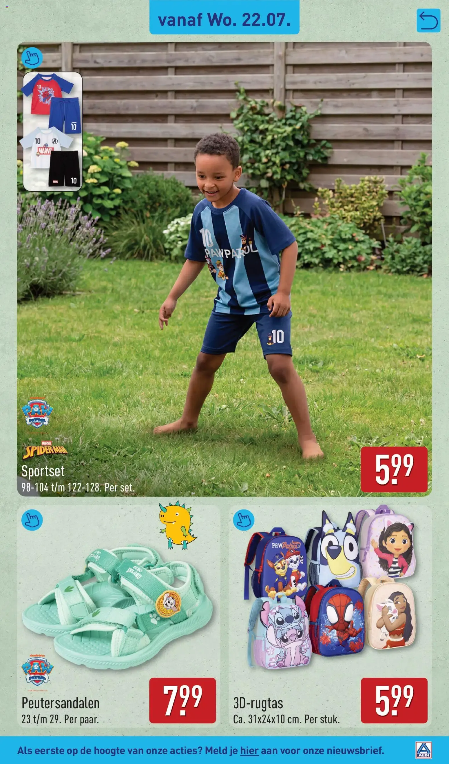 Folleto semanal de ofertas de Aldi (20 al 26 de julio) van 20 juli tot 26 juli 2026 - Folder pagina 45
