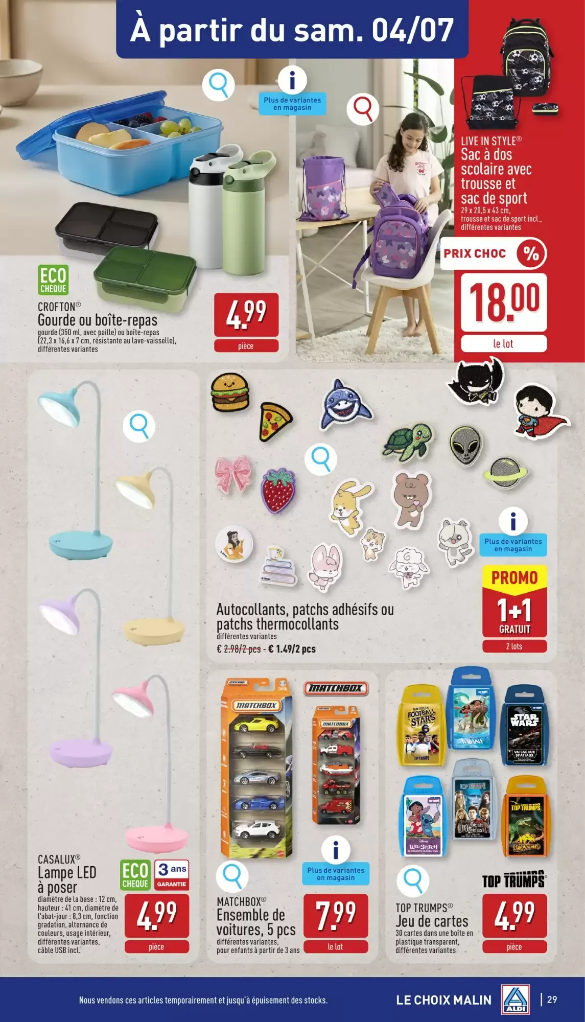 ALDI Dépliant week 27 van 29 juni tot 4 juli 2026 - folder pagina 29