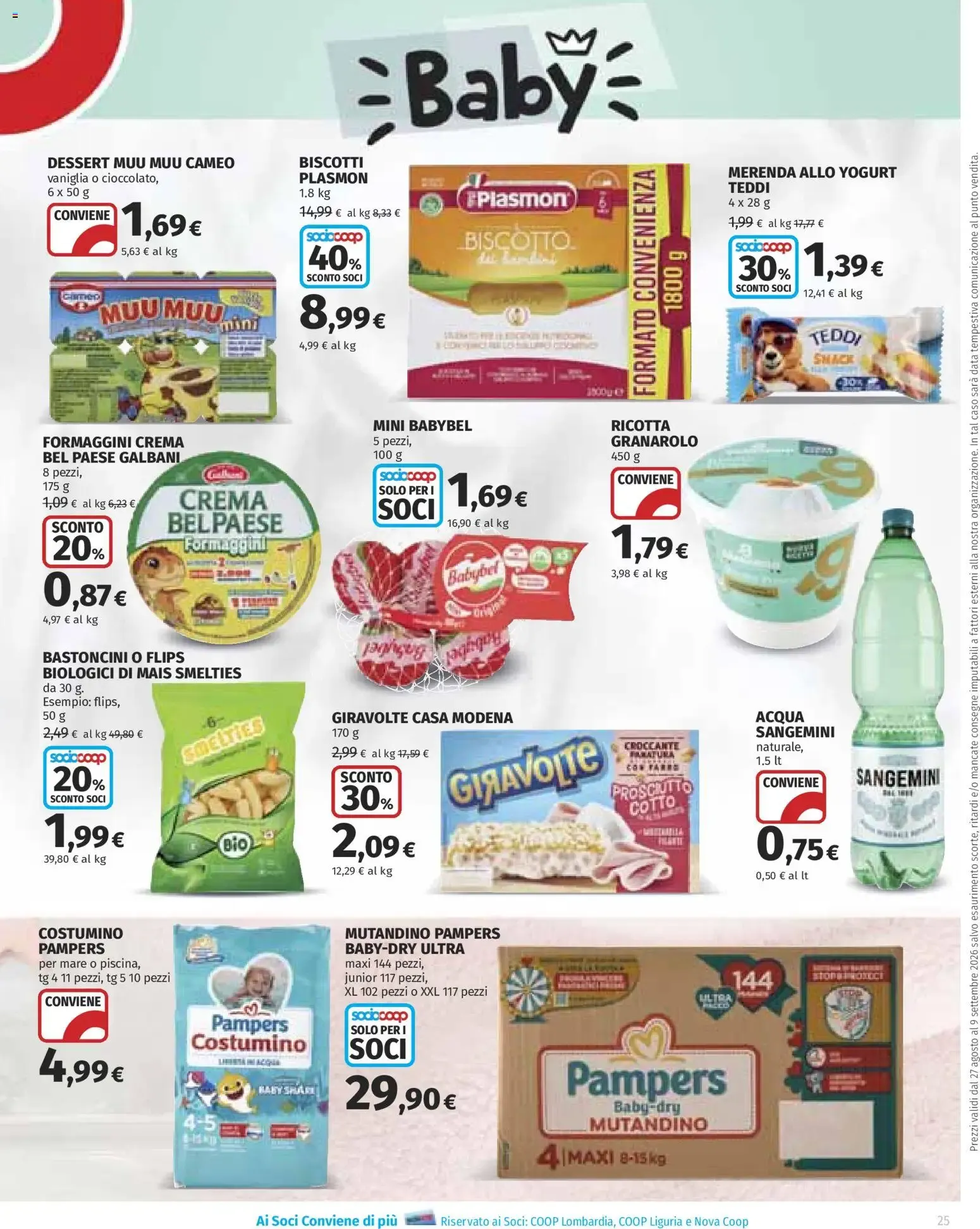 Volantino COOP Anteprima dal 27/08/2026 > NUOVO Promozioni da 27 agosto a 9 settembre di 2026 - Pagina del volantino 25