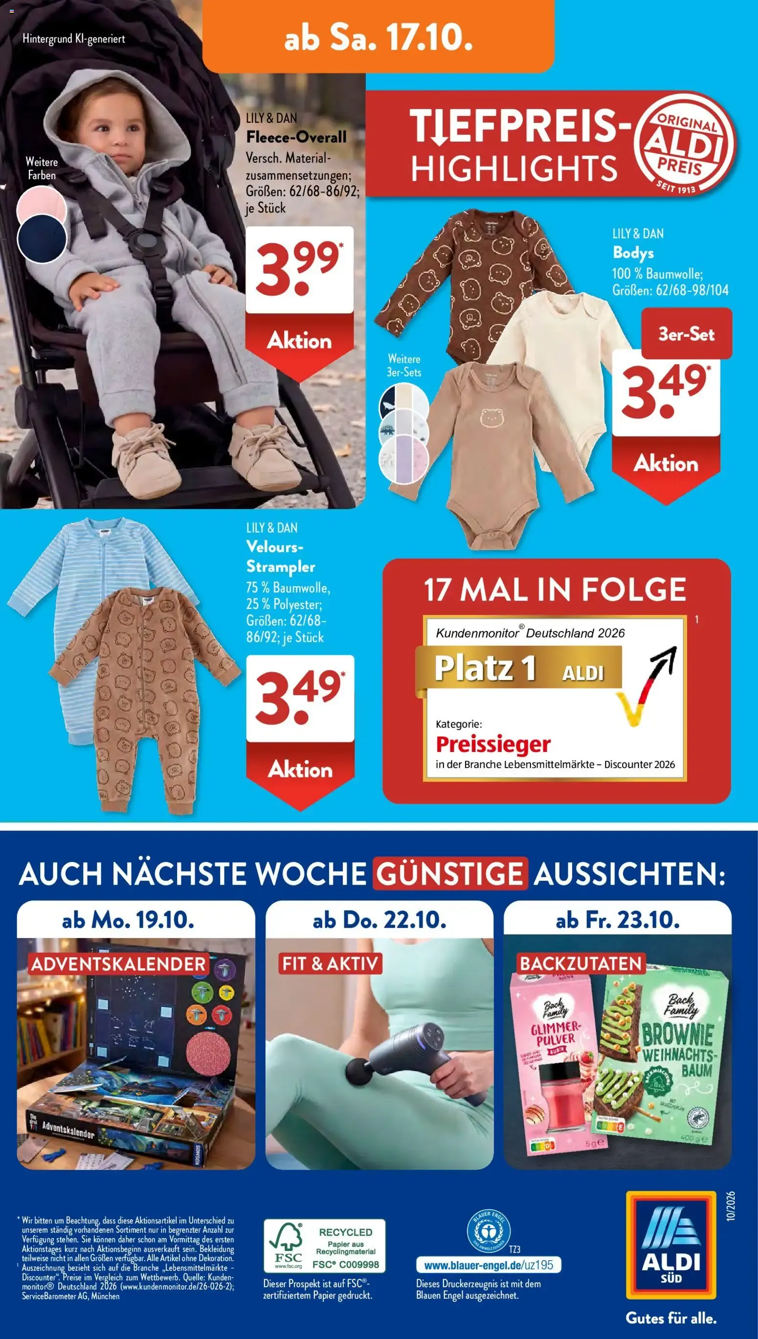 Aldi Süd TIEFPREIS-HIGHLIGHT von 12. Oktober bis 17. Oktober 2026 - Prospekt seite 16