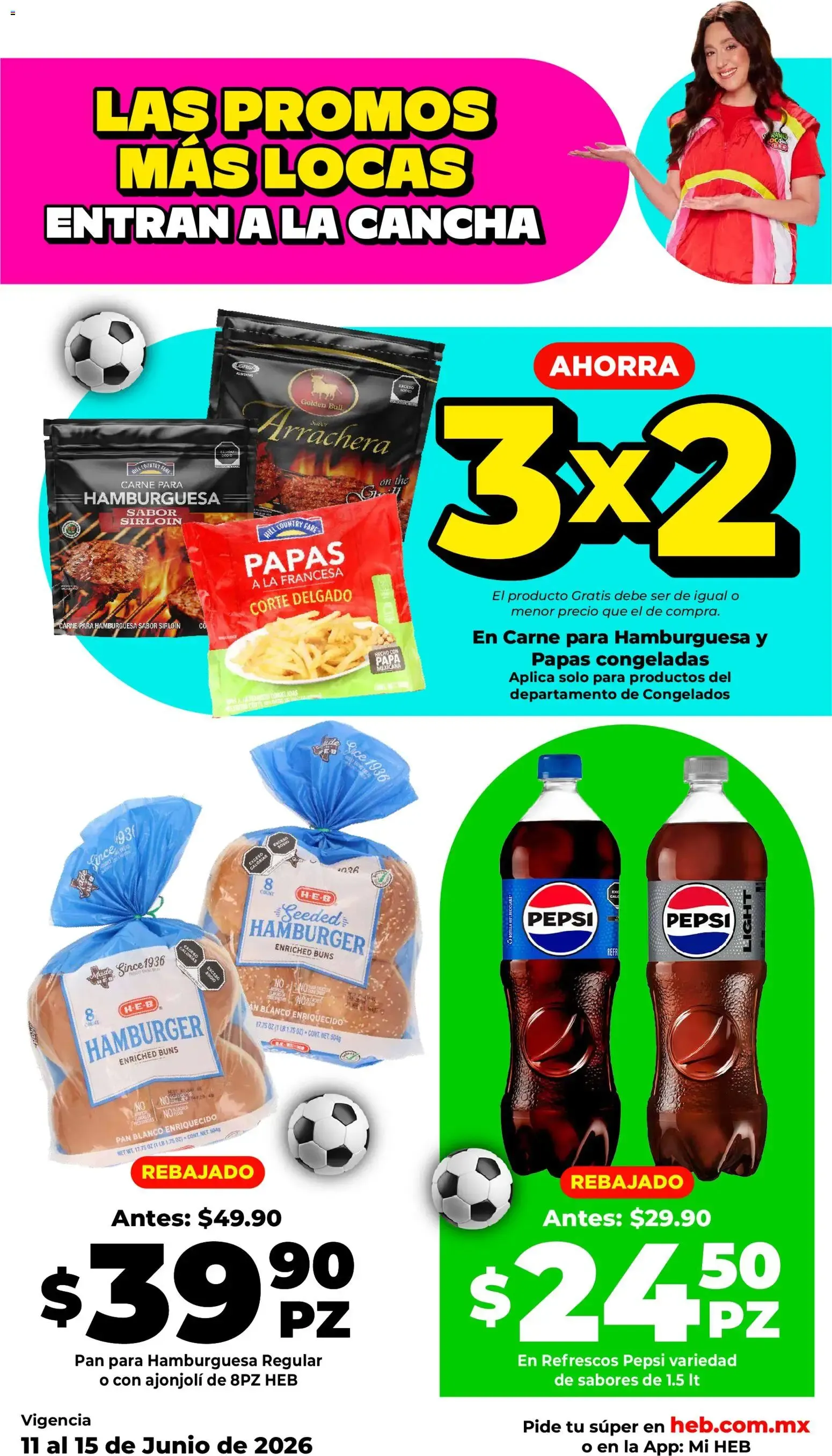 Catálogo de H-E-B folleto Verano loco (11/06/2026 - 15/06/2026) - catálogo en línea 11 de junio al 15 de junio 2026 - Pagina 5