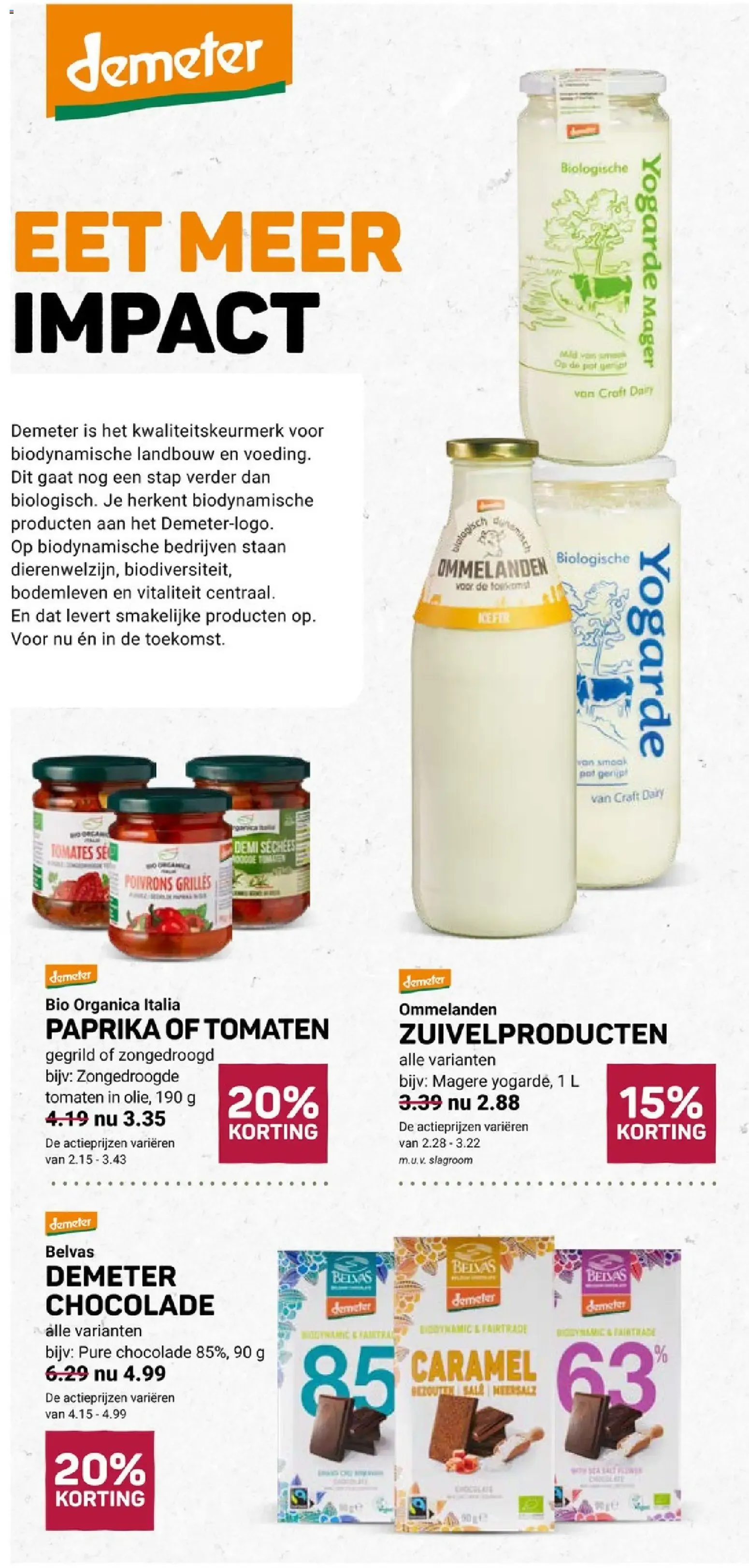 Ekoplaza: Cashewnoten 25% korting van 7 oktober tot 13 oktober 2026 - Folder pagina 8