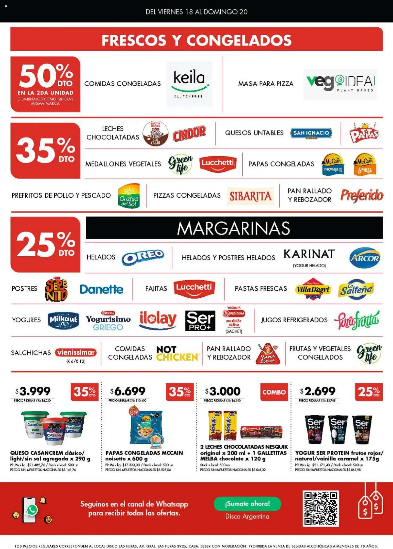 Ofertas de Disco - Super Ofertas del 18/09/2026 al 20/09/2026 18 de septiembre al 20 de septiembre 2026 - Página 4 del catálogo