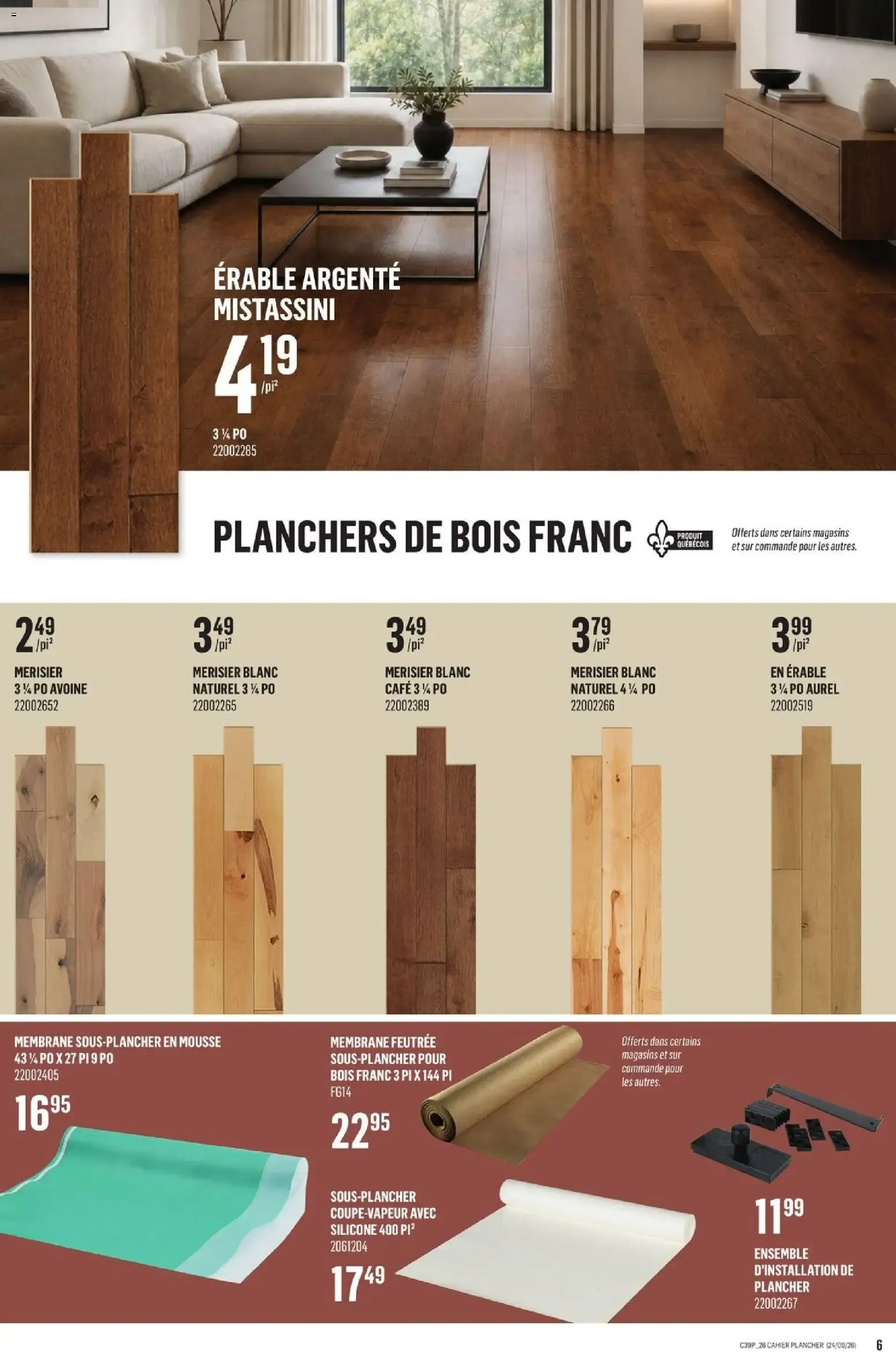 Canac circulaire - Inspiration Décor from Sep 24, 2026 > weekly specials & deals from September 24 to October 7 2026 - flyer page 6