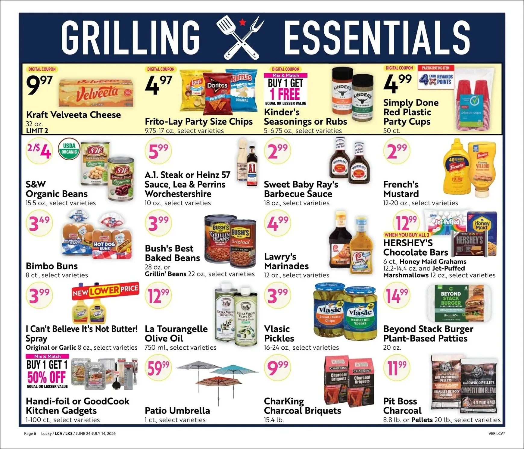 Weekly ad Current Lucky - Steals & Deals leaflet valid from Wednesday 06/24/2026 to Tuesday 07/14/2026 from June 24 to July 14 2026 - Page 6