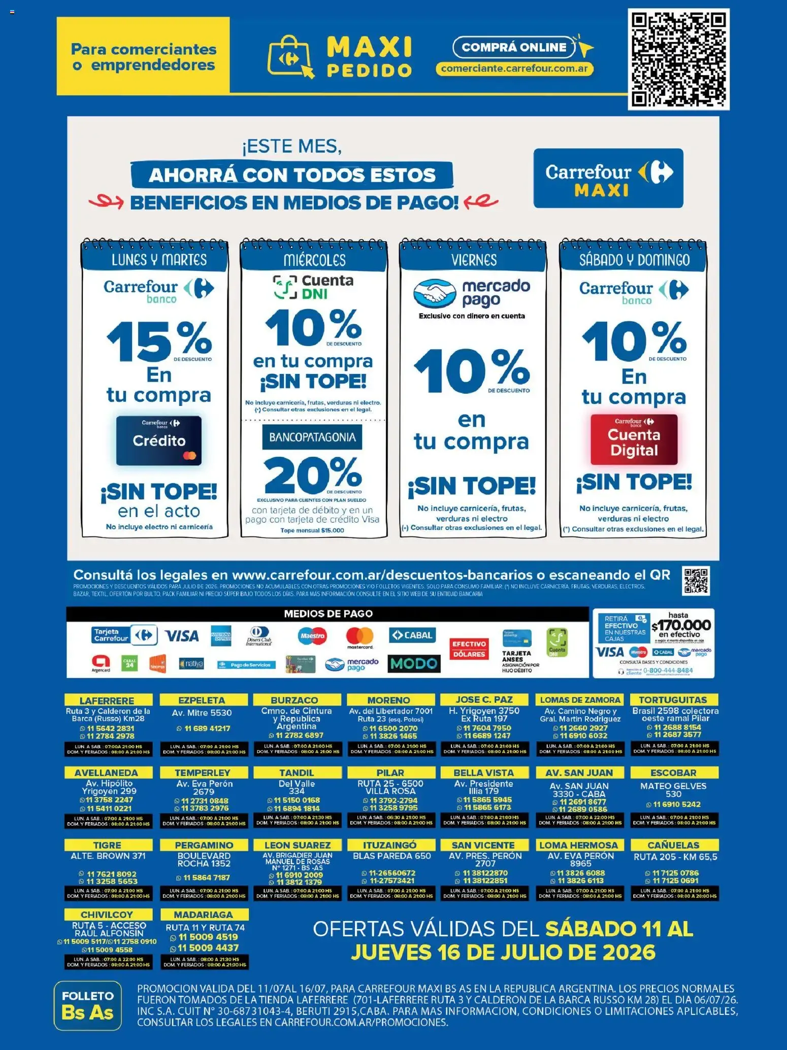 Ofertas de Carrefour Maxi || del 11/07/2026 - 17/07/2026 || Promociones 11 de julio al 16 de julio 2026 - Página 11 del catálogo