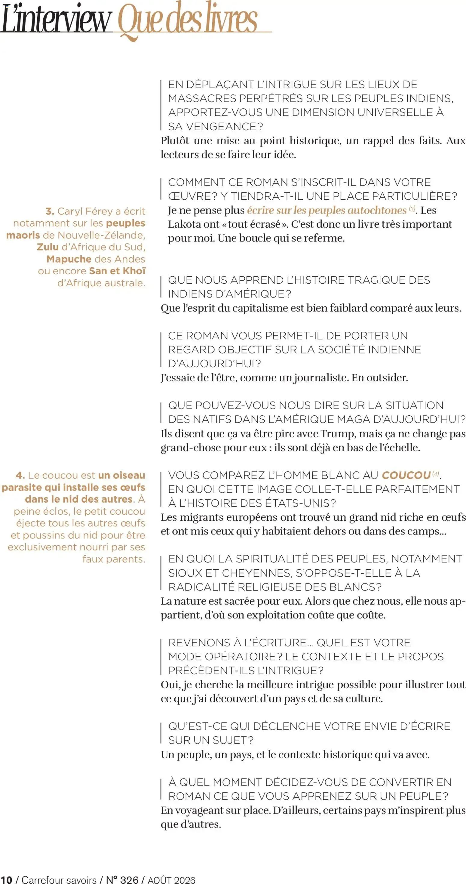 Carrefour SAVOIRS du 1 août au 31 août 2026 - Catalogue page 10