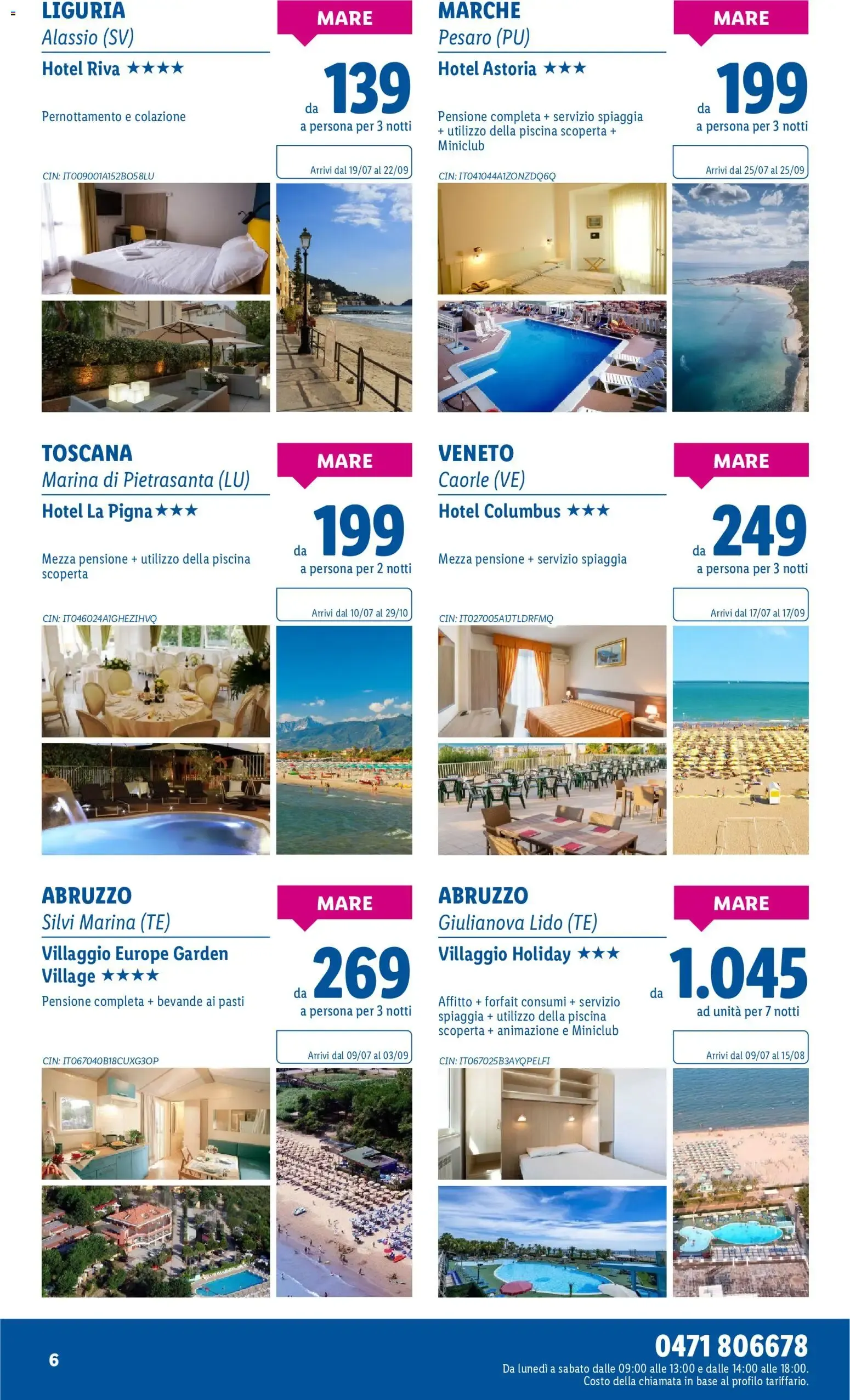 Lidl Viaggi: Cilento da 1 luglio a 31 agosto di 2026 - Pagina del volantino 6