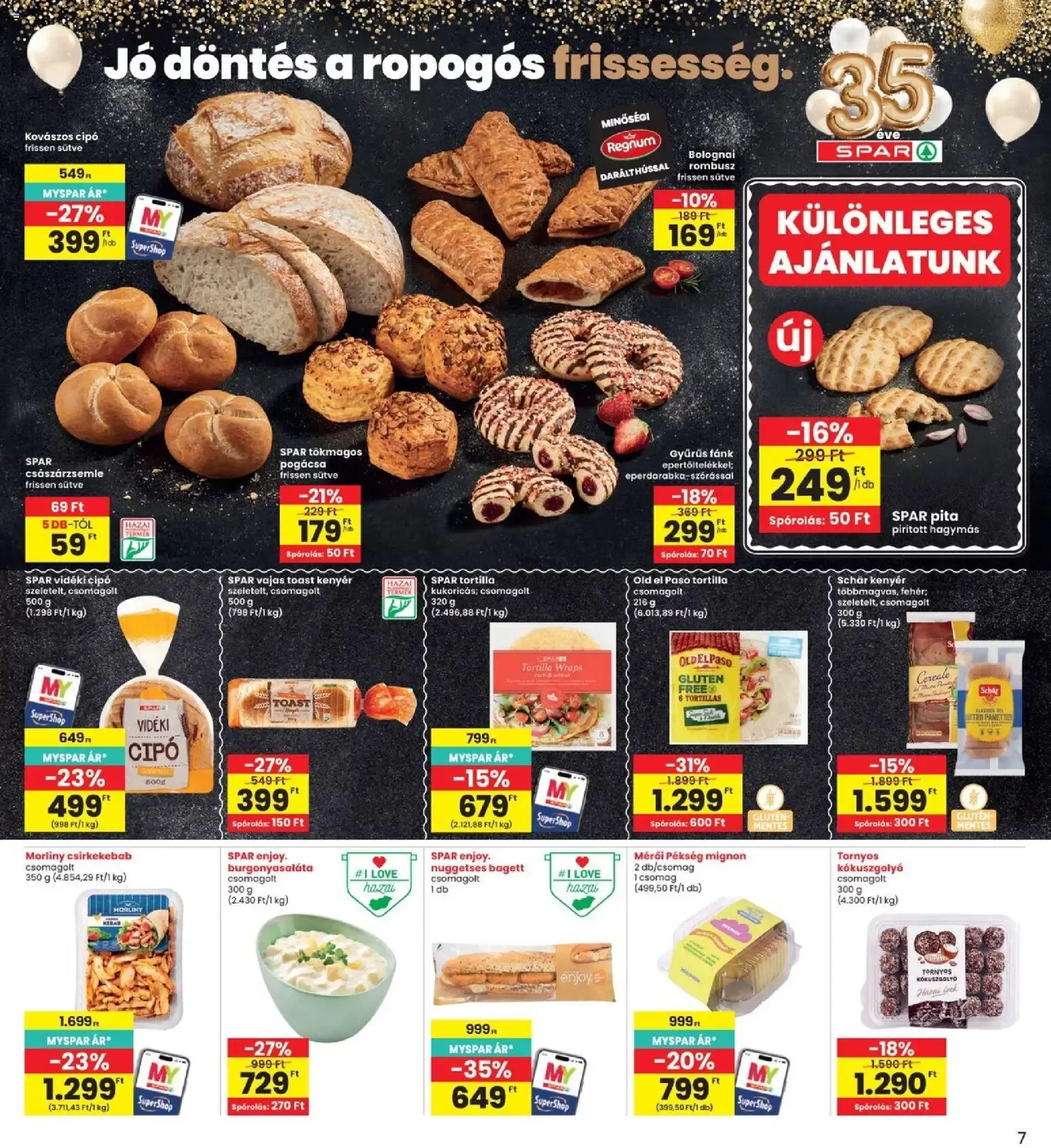 Katalógus Interspar akciós újság - 2026.08.13. -tól/töl > akció, lapozható szórólap 🛍️ augusztus 13.-tól augusztus 19.-ig 2026. - Oldal 7