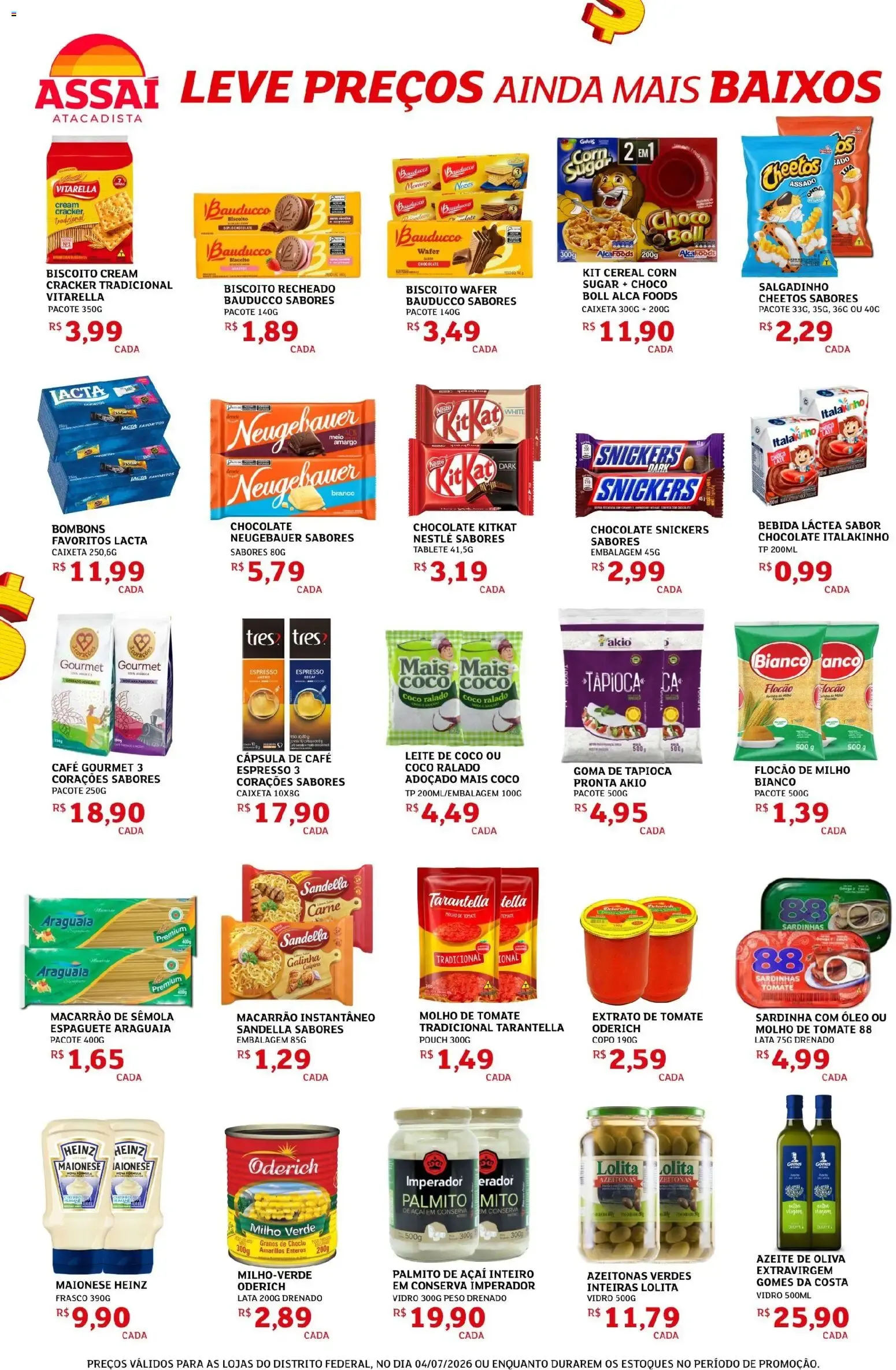 Encarte de Assaí Atacadista ofertas - DF de 04/07/2026 | Promoções Online 4 de julho até 4 de julho 2026 - Pagina 2