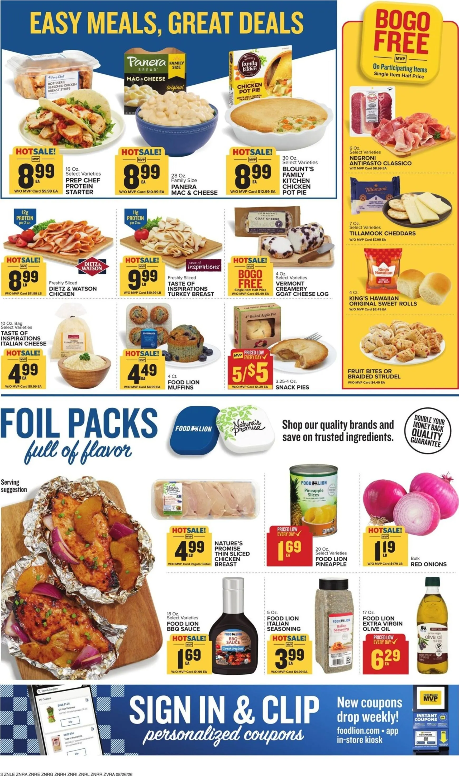 Weekly ad Current Food Lion leaflet valid from Wednesday 08/26/2026 to Tuesday 09/01/2026 from August 26 to September 1 2026 - Page 5