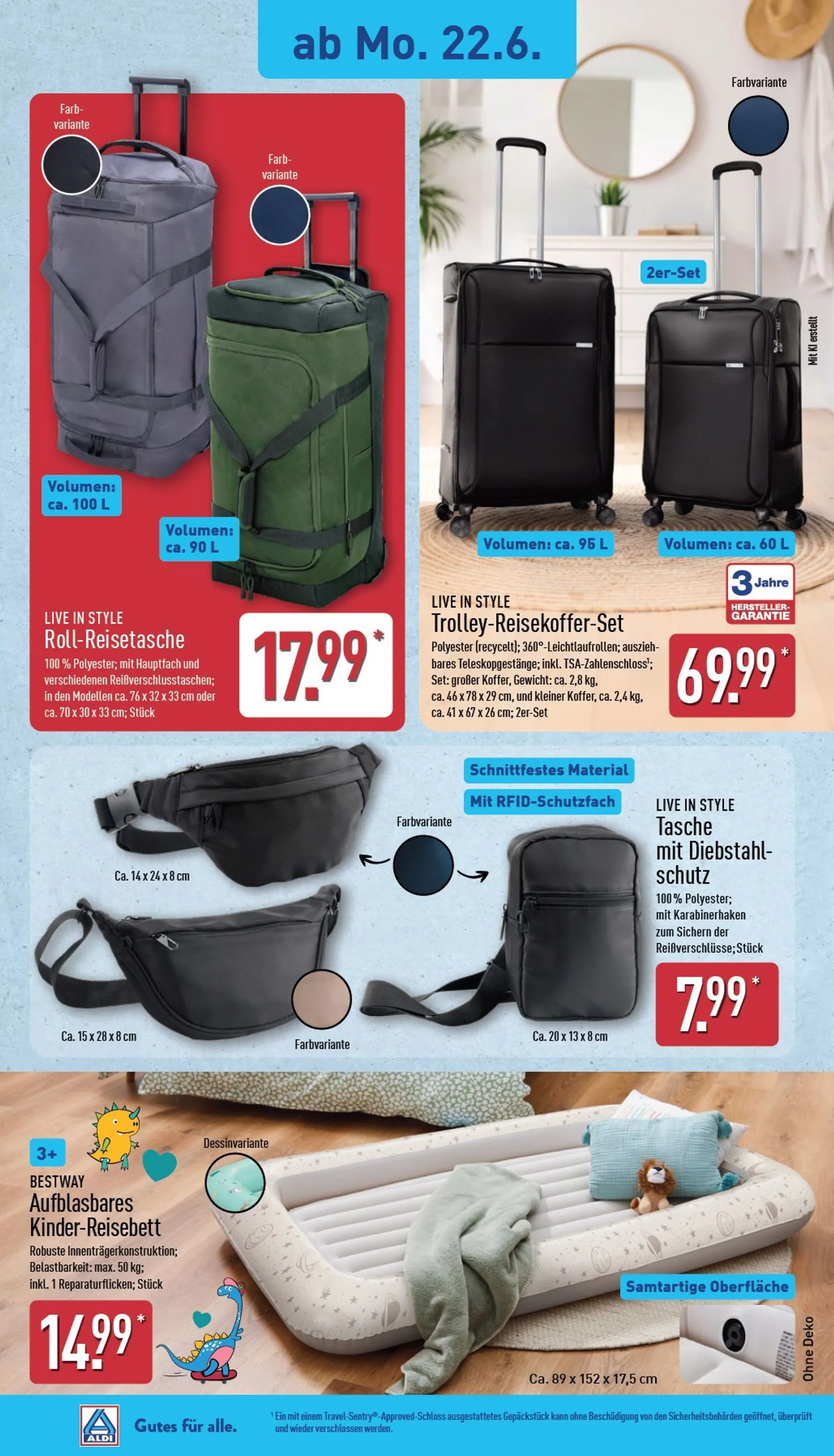 ALDI NORD Prospekt – von Montag 22.06.2026 bis Samstag 27.06.2026 von 22. Juni bis 27. Juni 2026 - Prospekt seite 16