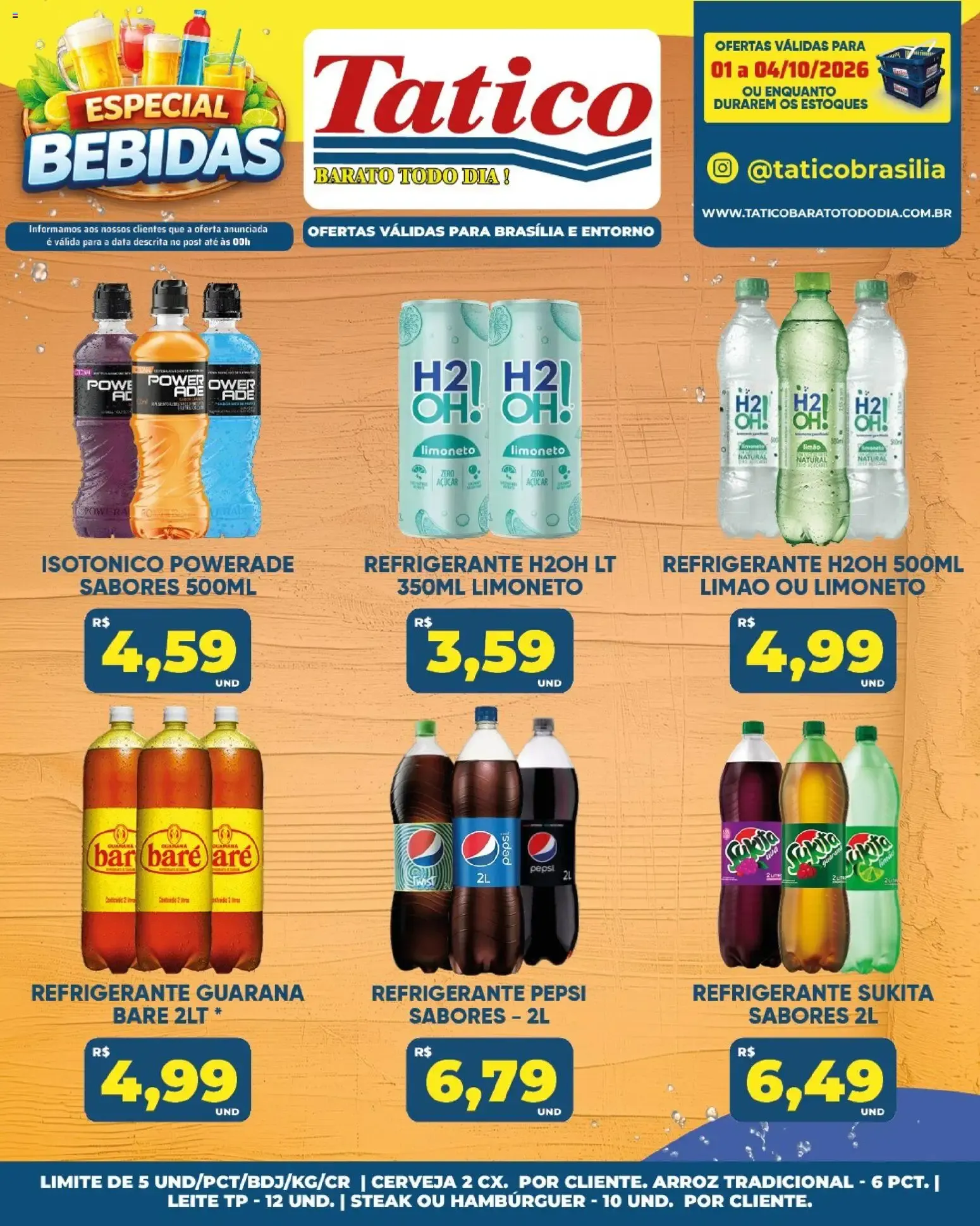 Encarte de Tatico ofertas do Dia de 02/10/2026 | Promoções Online 2 de outubro até 2 de outubro 2026 - Pagina 19