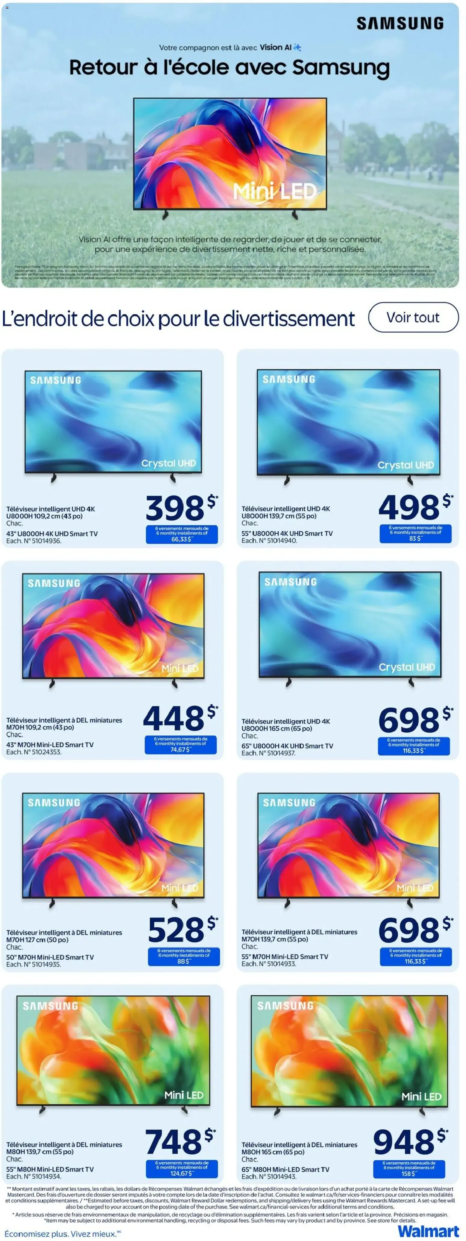 Walmart: Économisez plus. Vivez mieux. y La rentrée des classes. from August 27 to September 2 2026 - flyer page 35