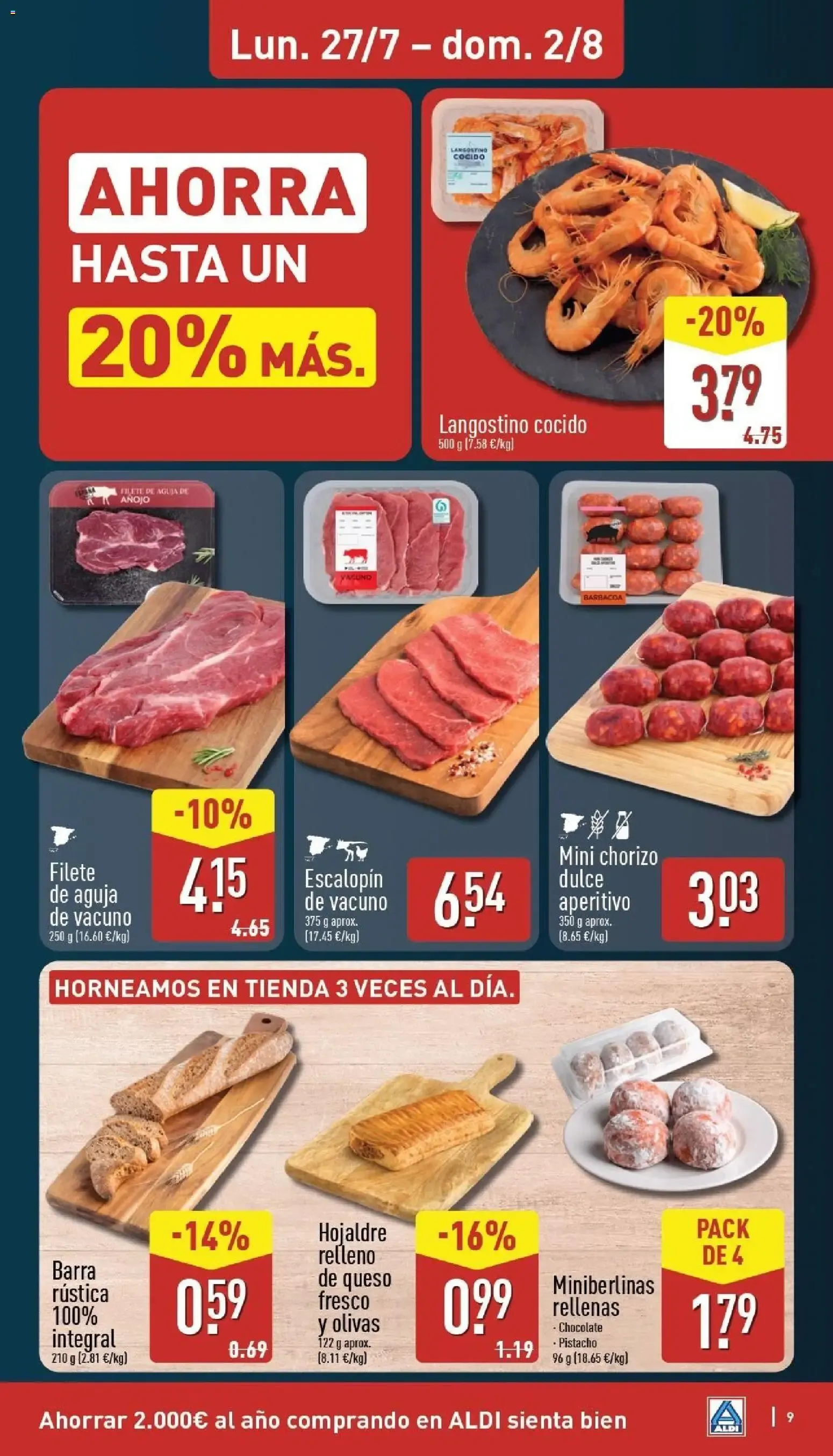 Catálogo de Aldi Frescura a Precios 27 de julio al 2 de agosto 2026 - Página 9